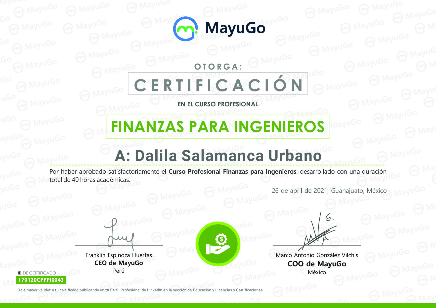 Certificado