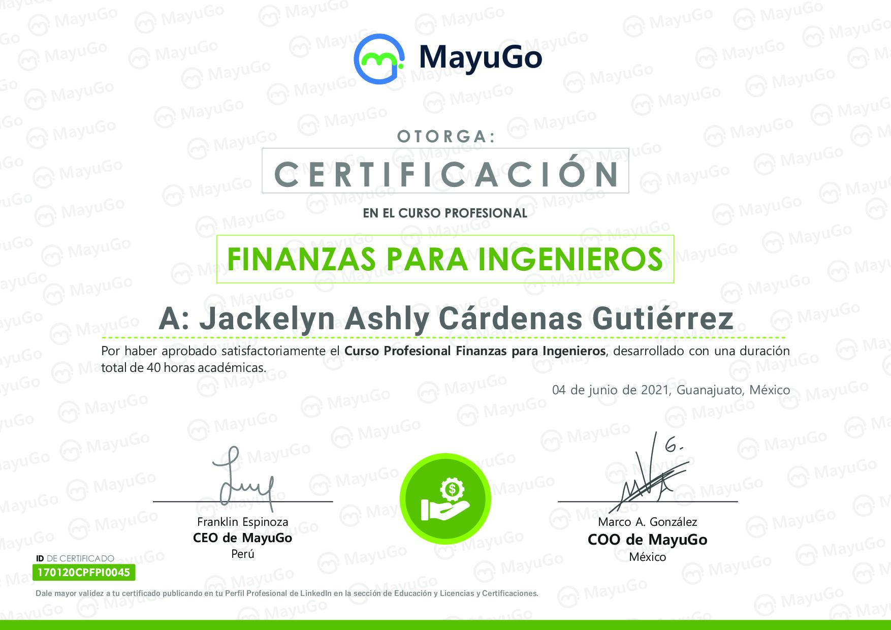 Certificado