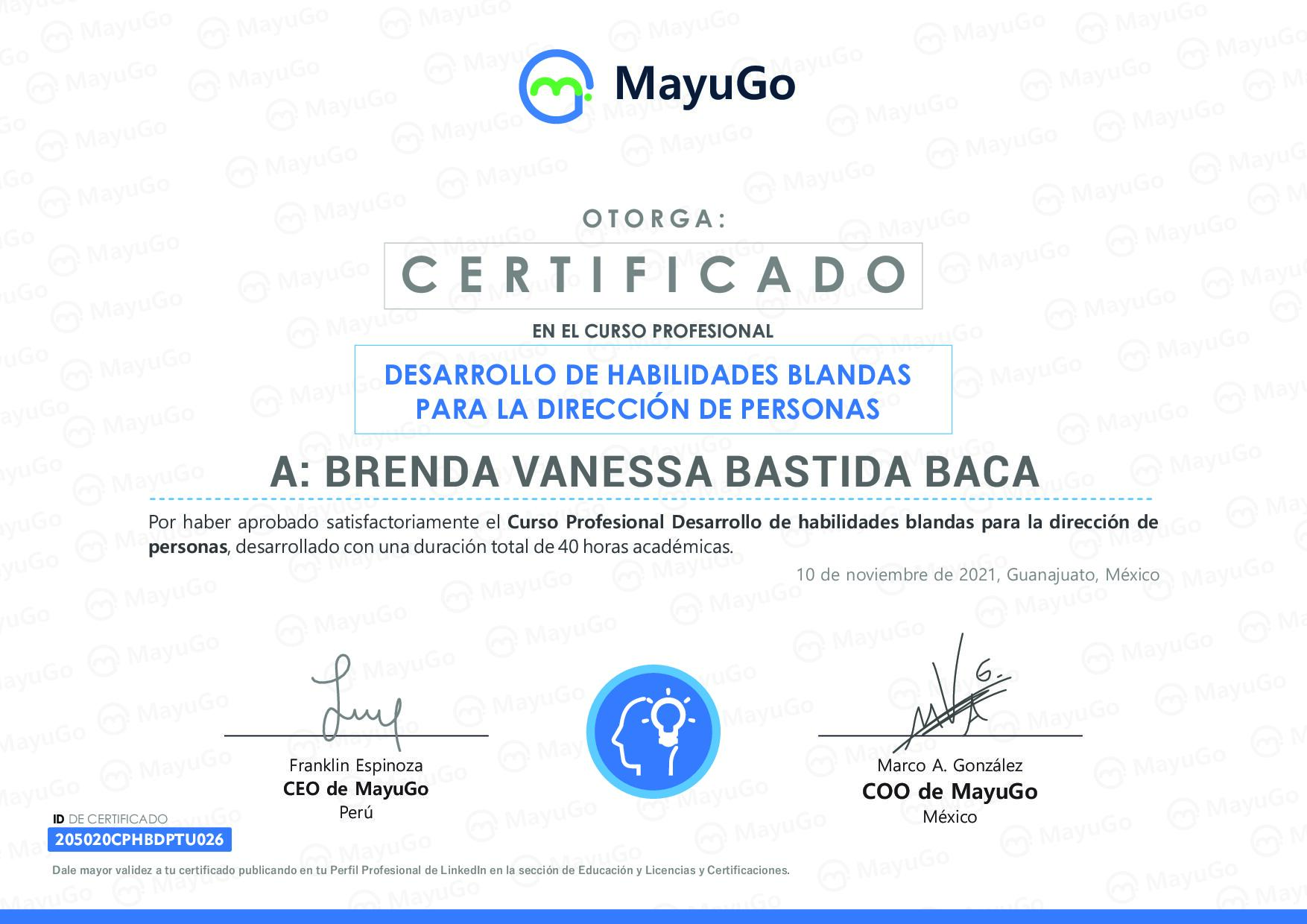 Certificado