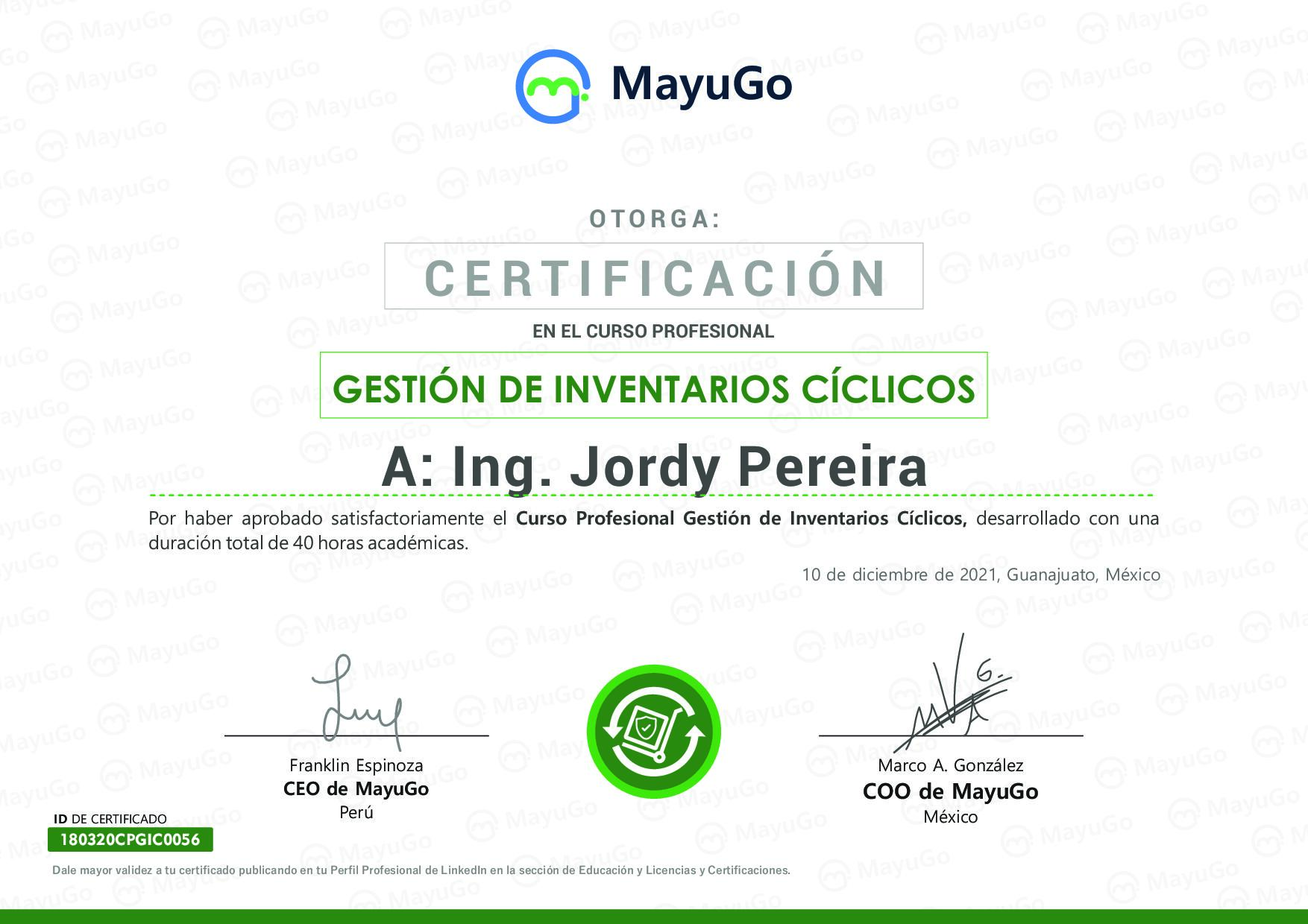 Certificado