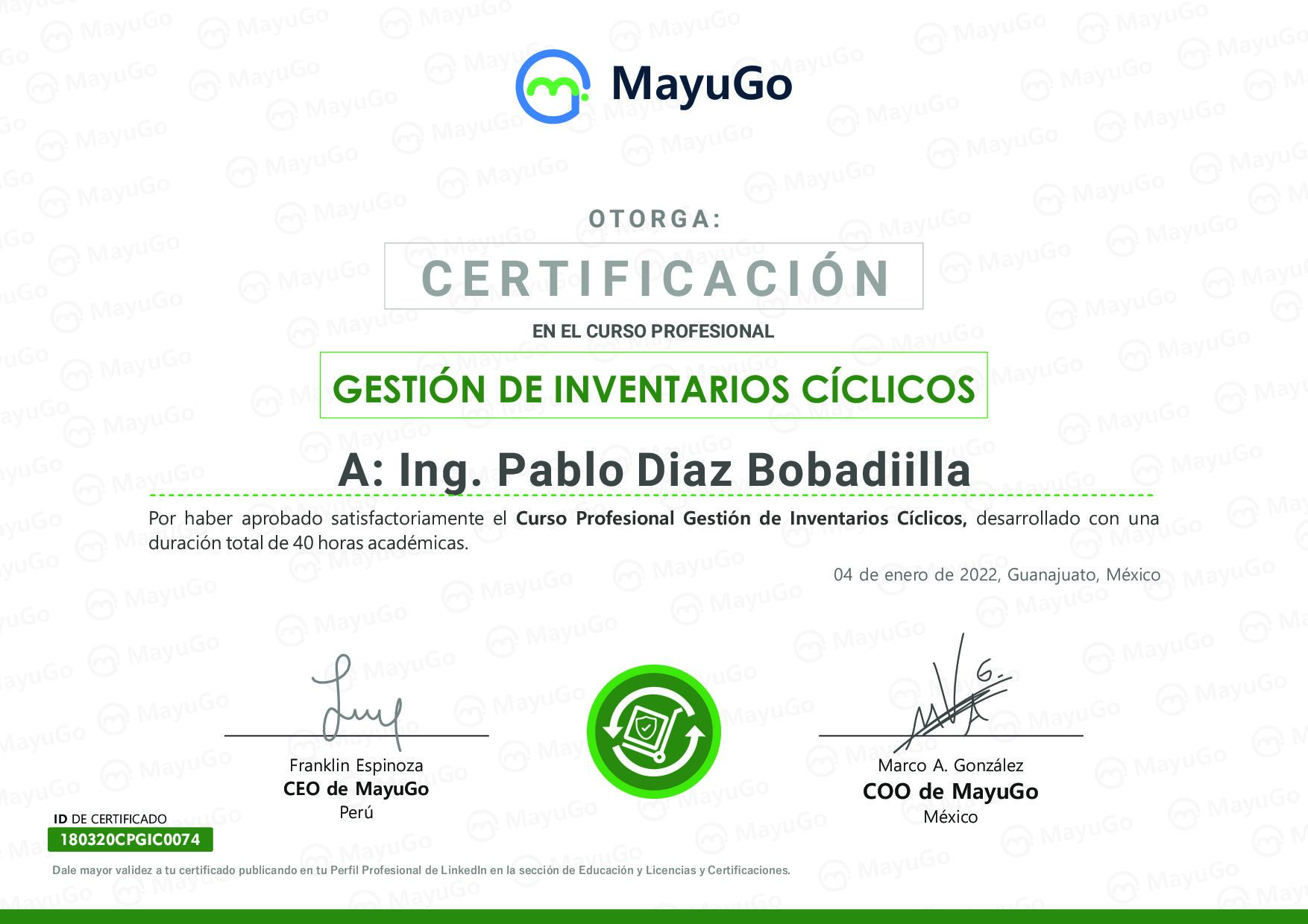Certificado