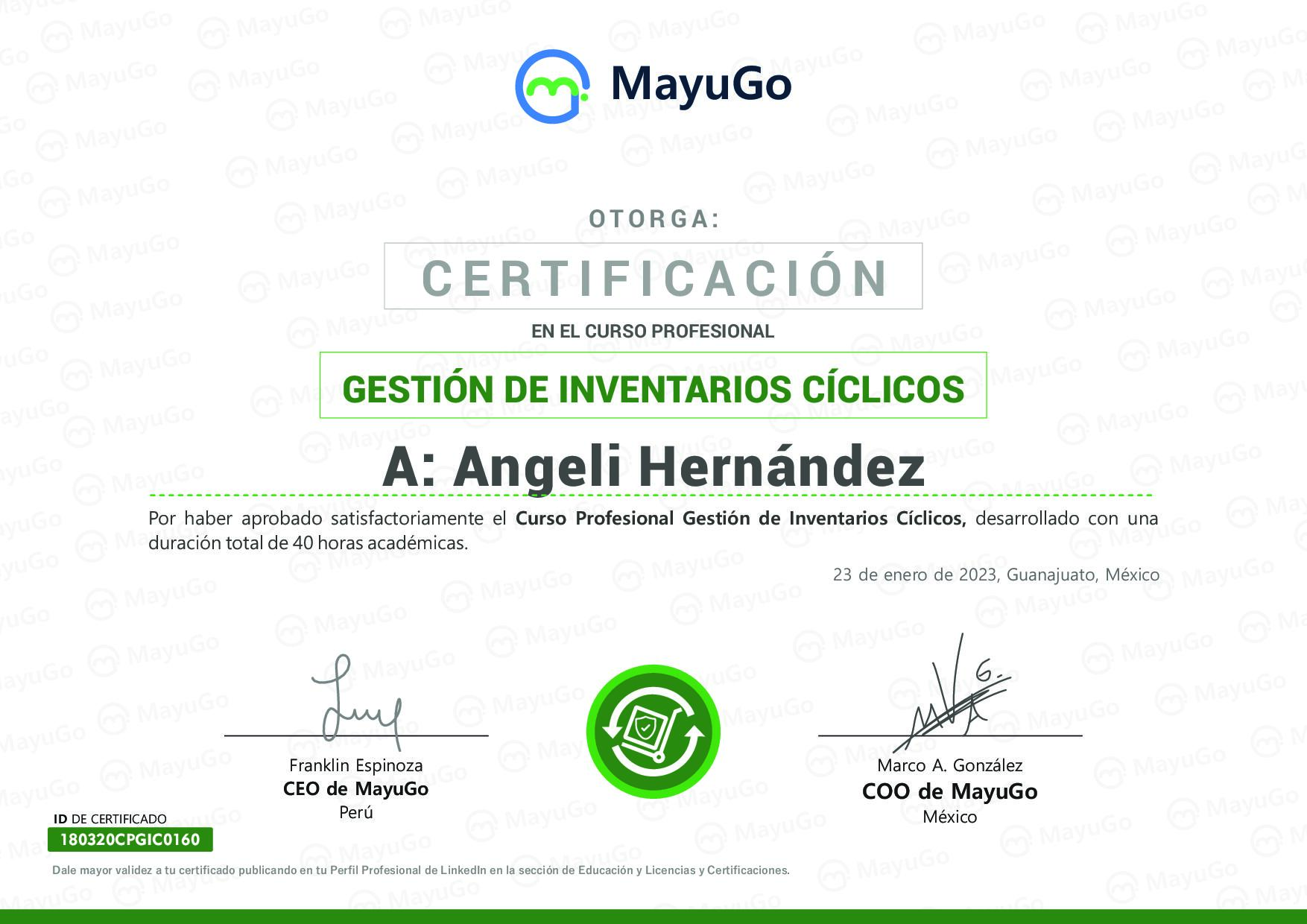 Certificado