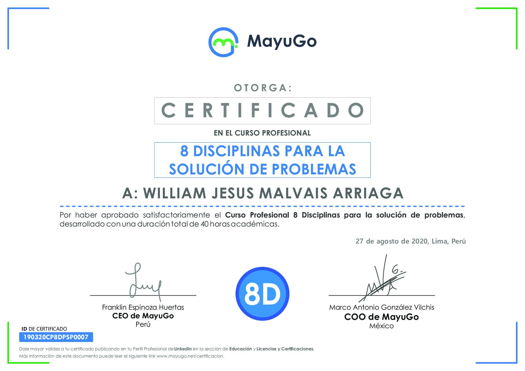 Certificado