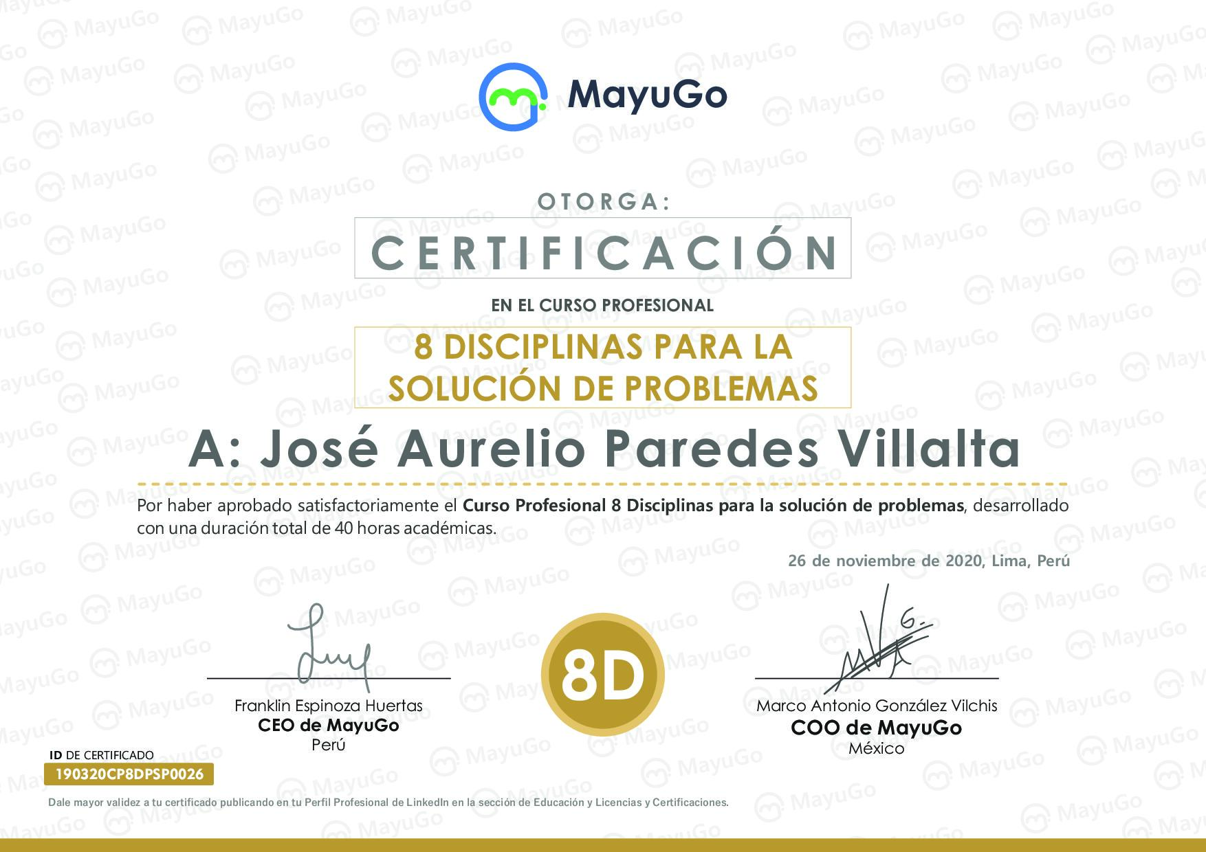 Certificado