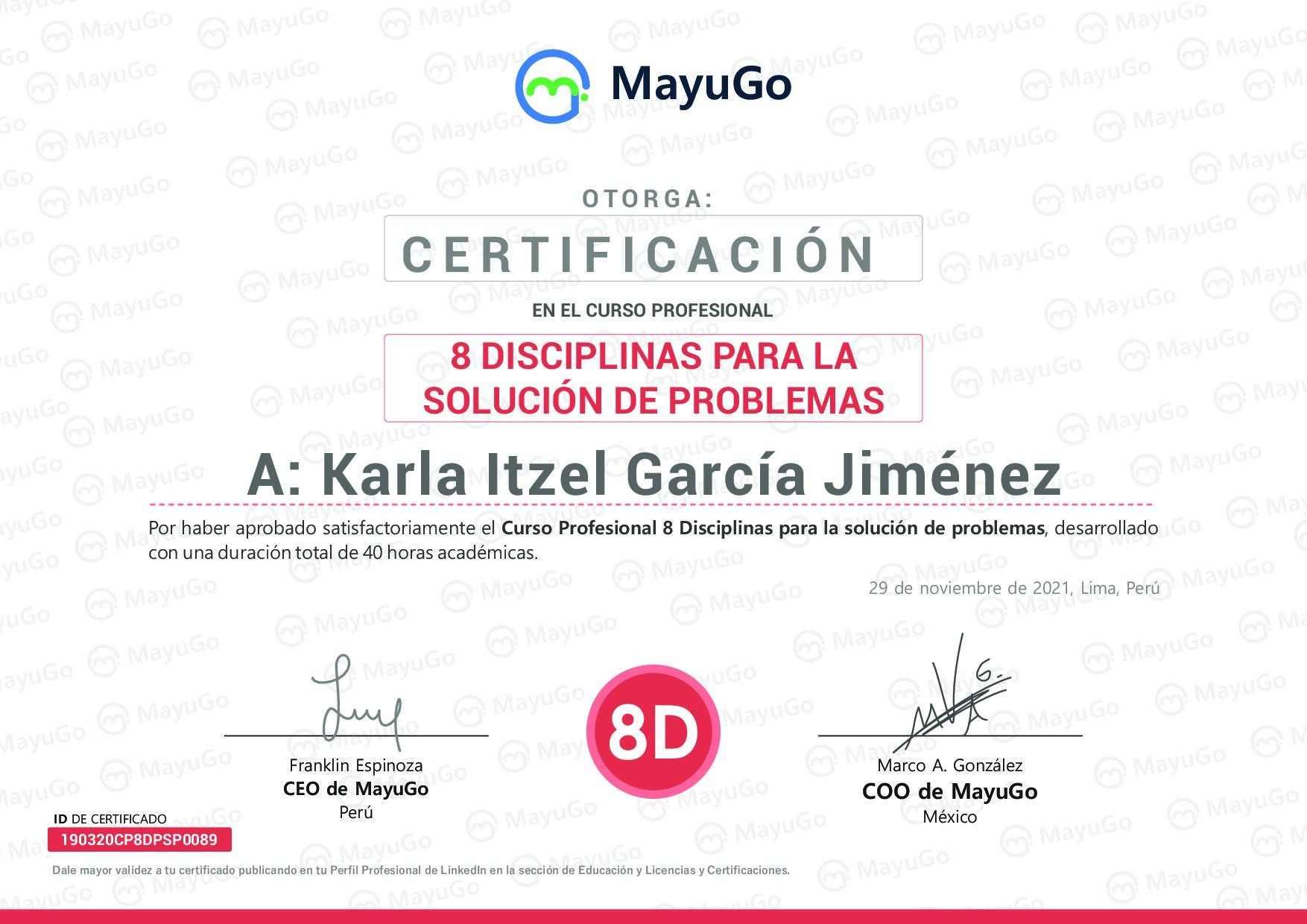 Certificado