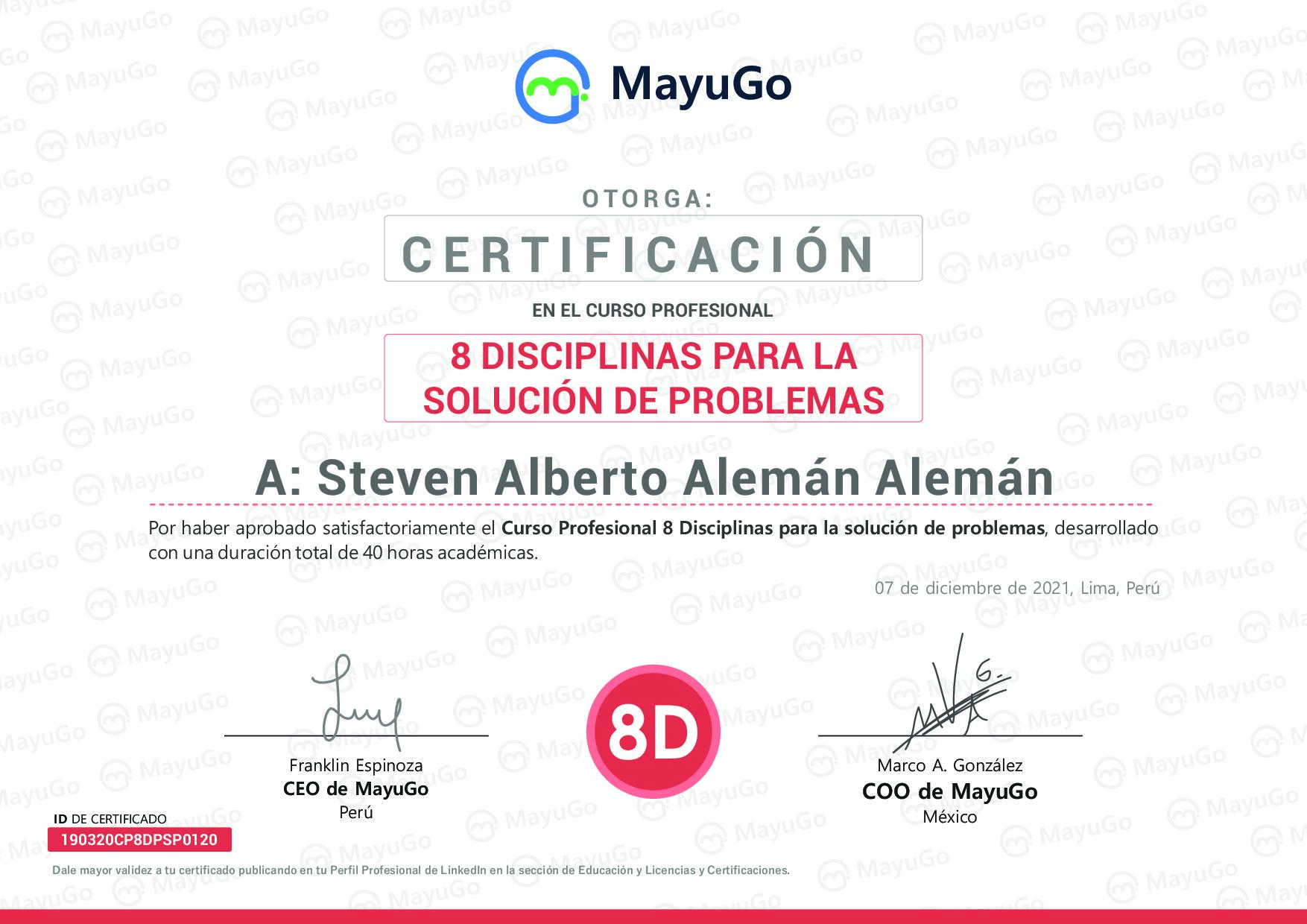 Certificado