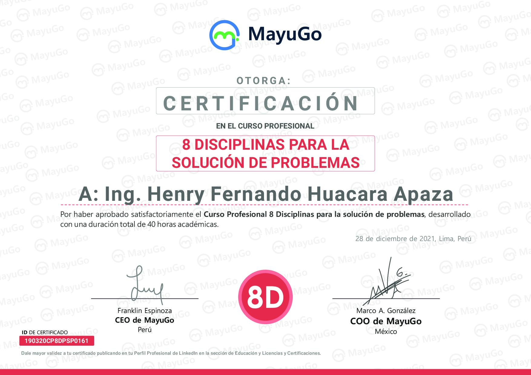 Certificado