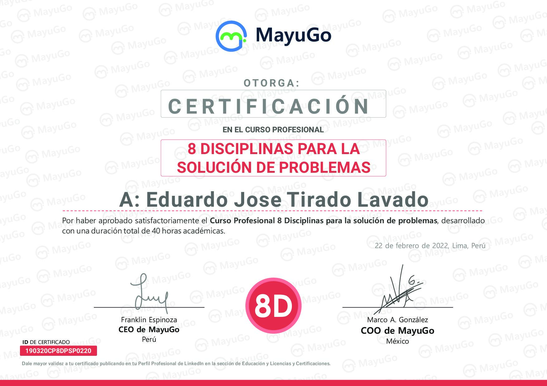 Certificado