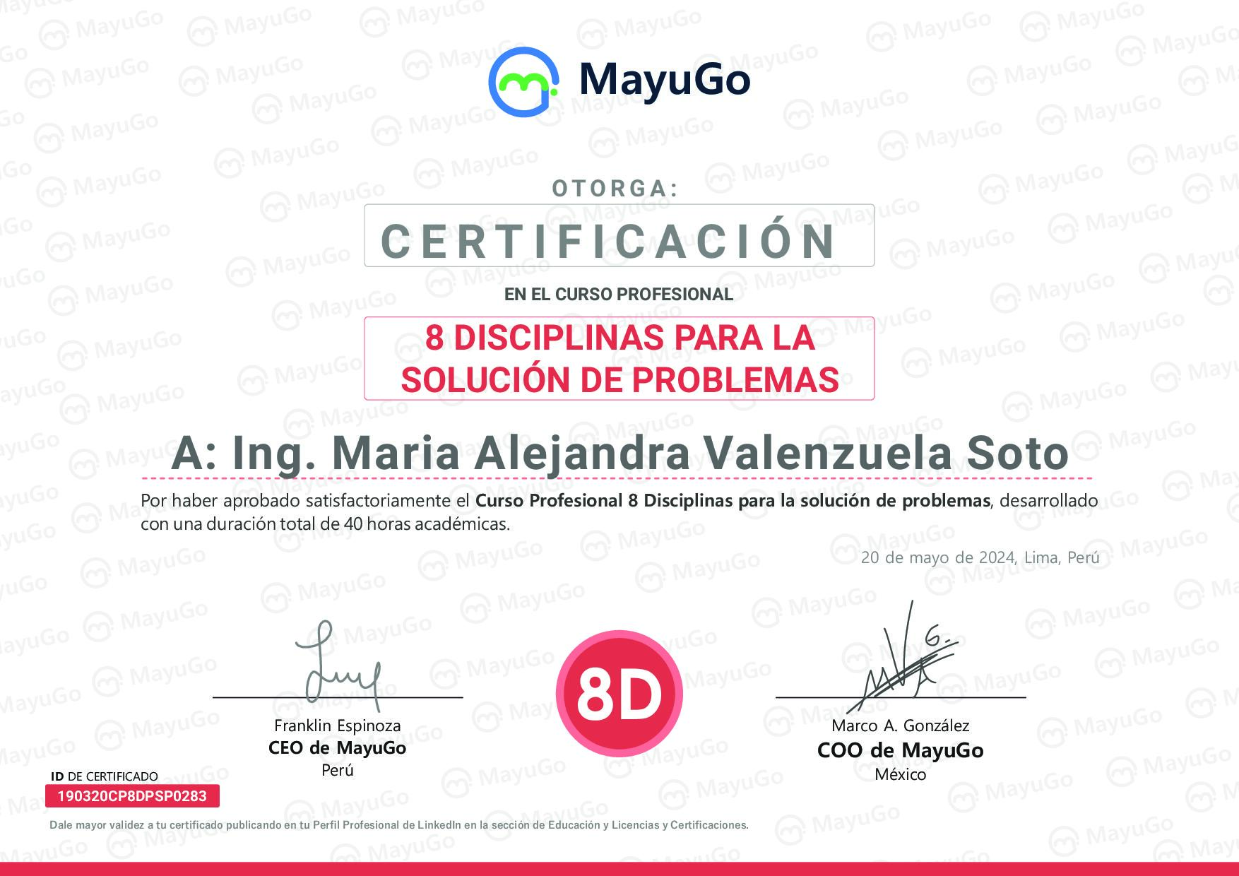 Certificado