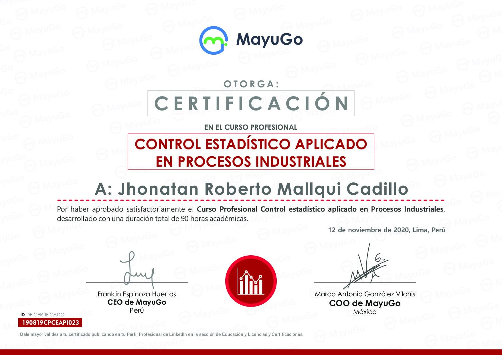 Certificado