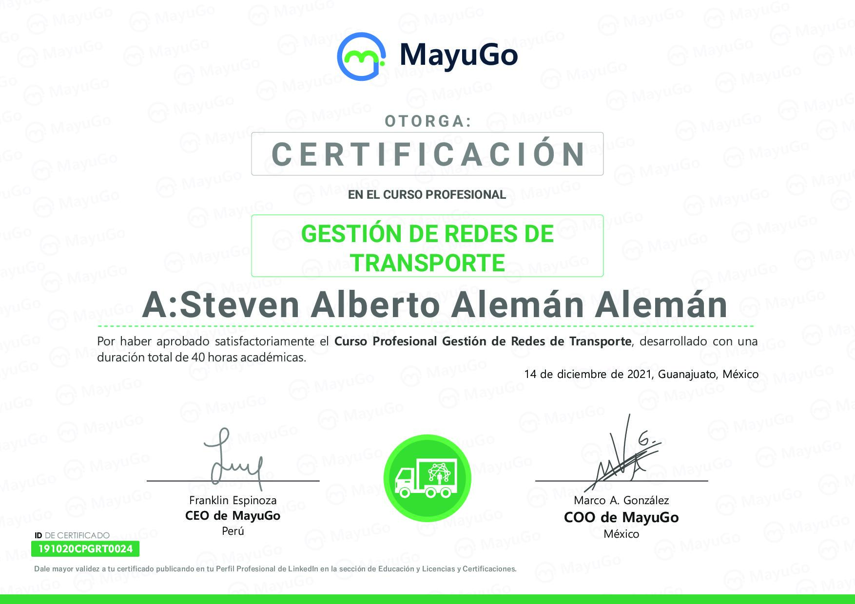 Certificado