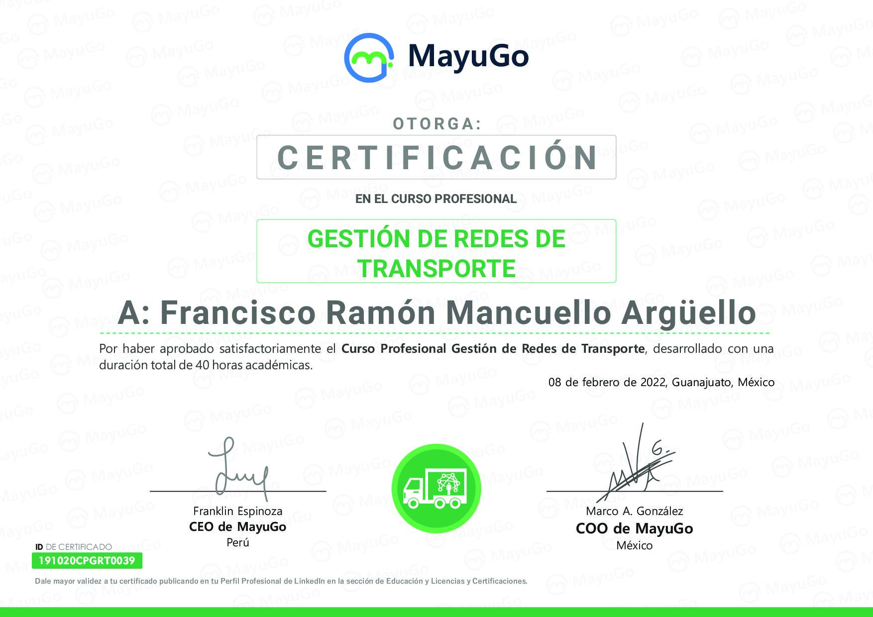 Certificado