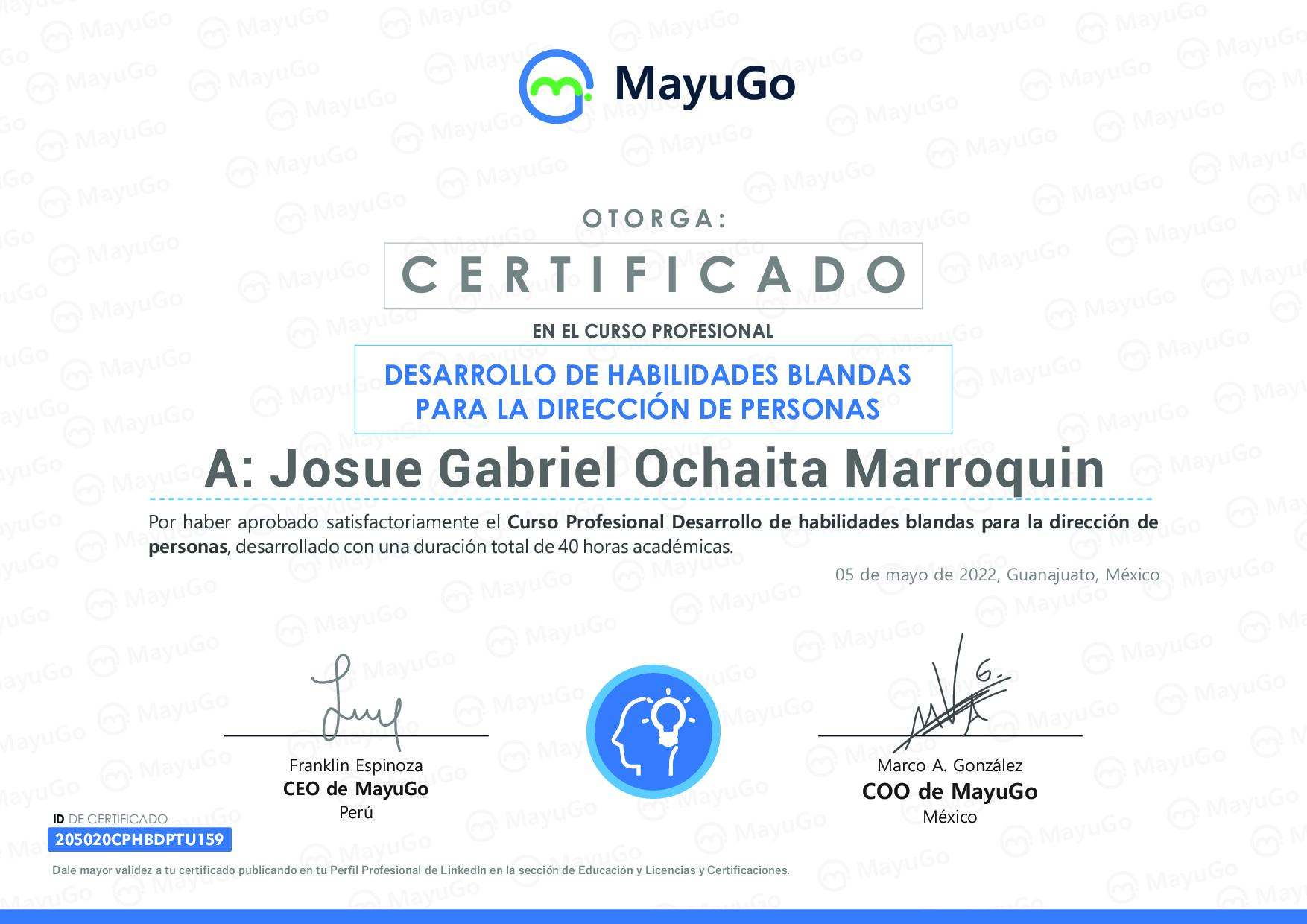 Certificado