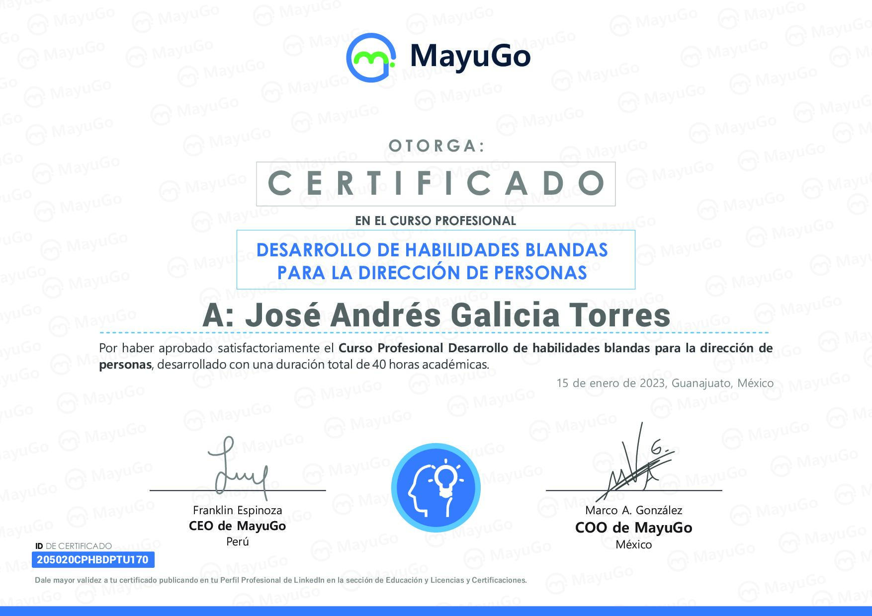 Certificado