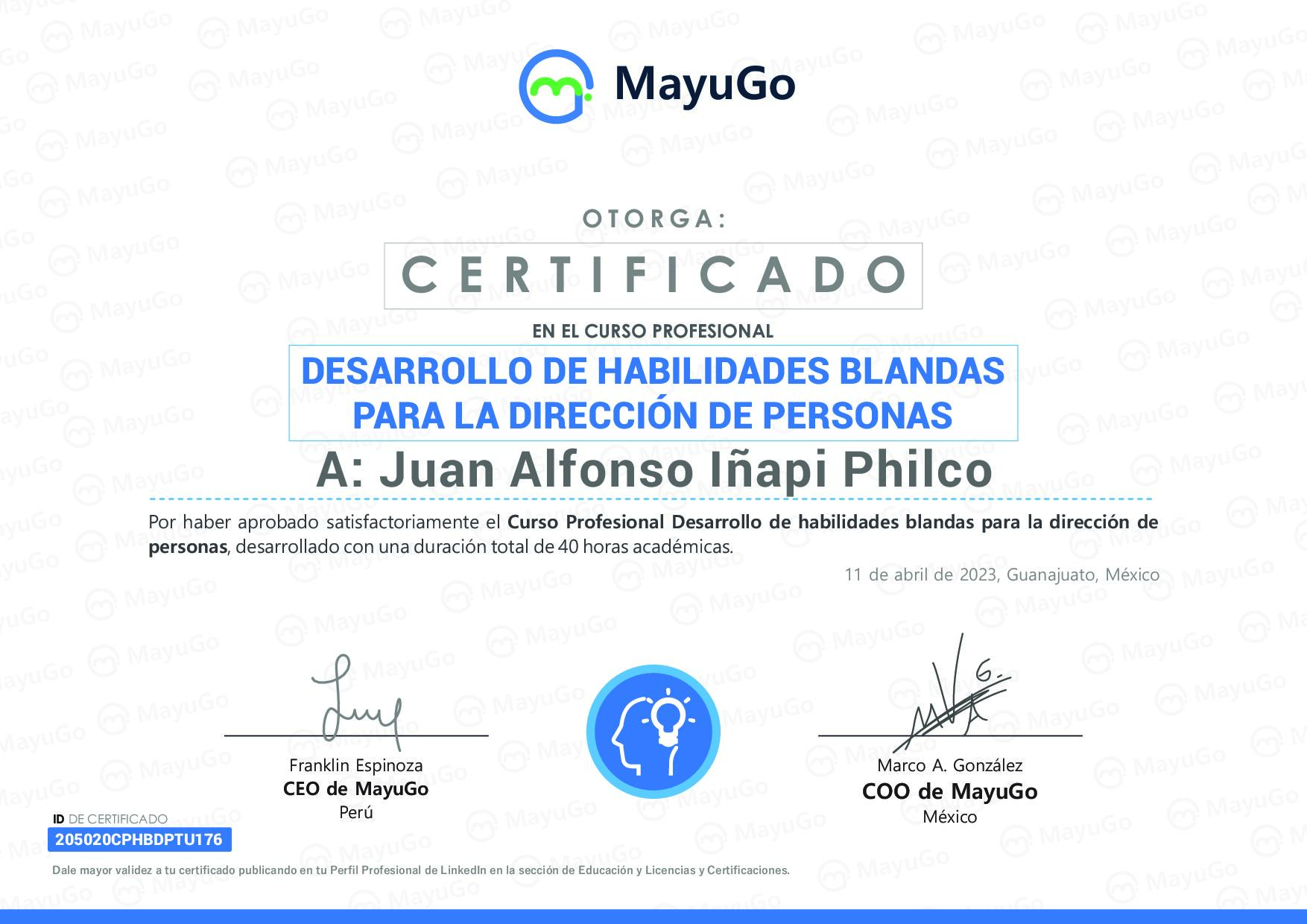 Certificado