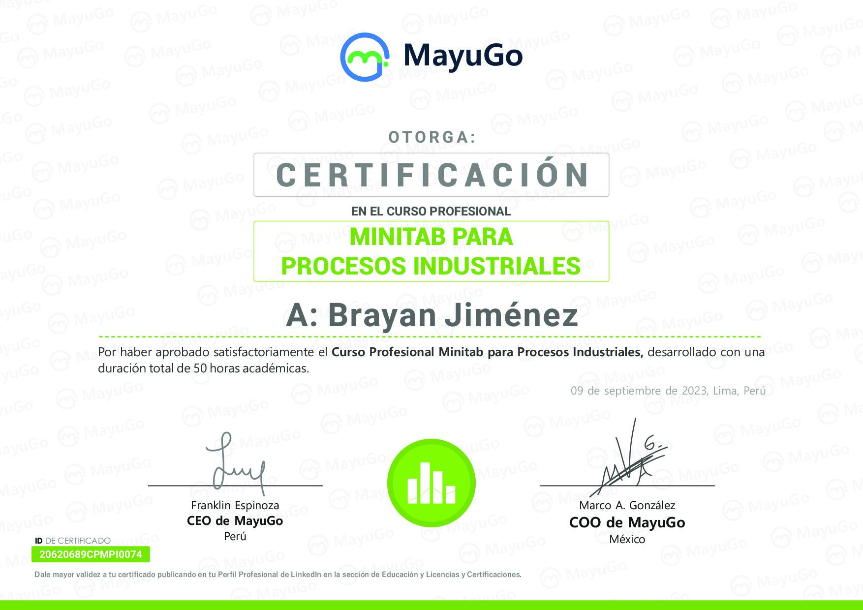 Certificado