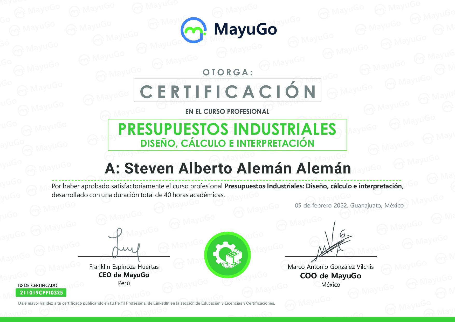 Certificado