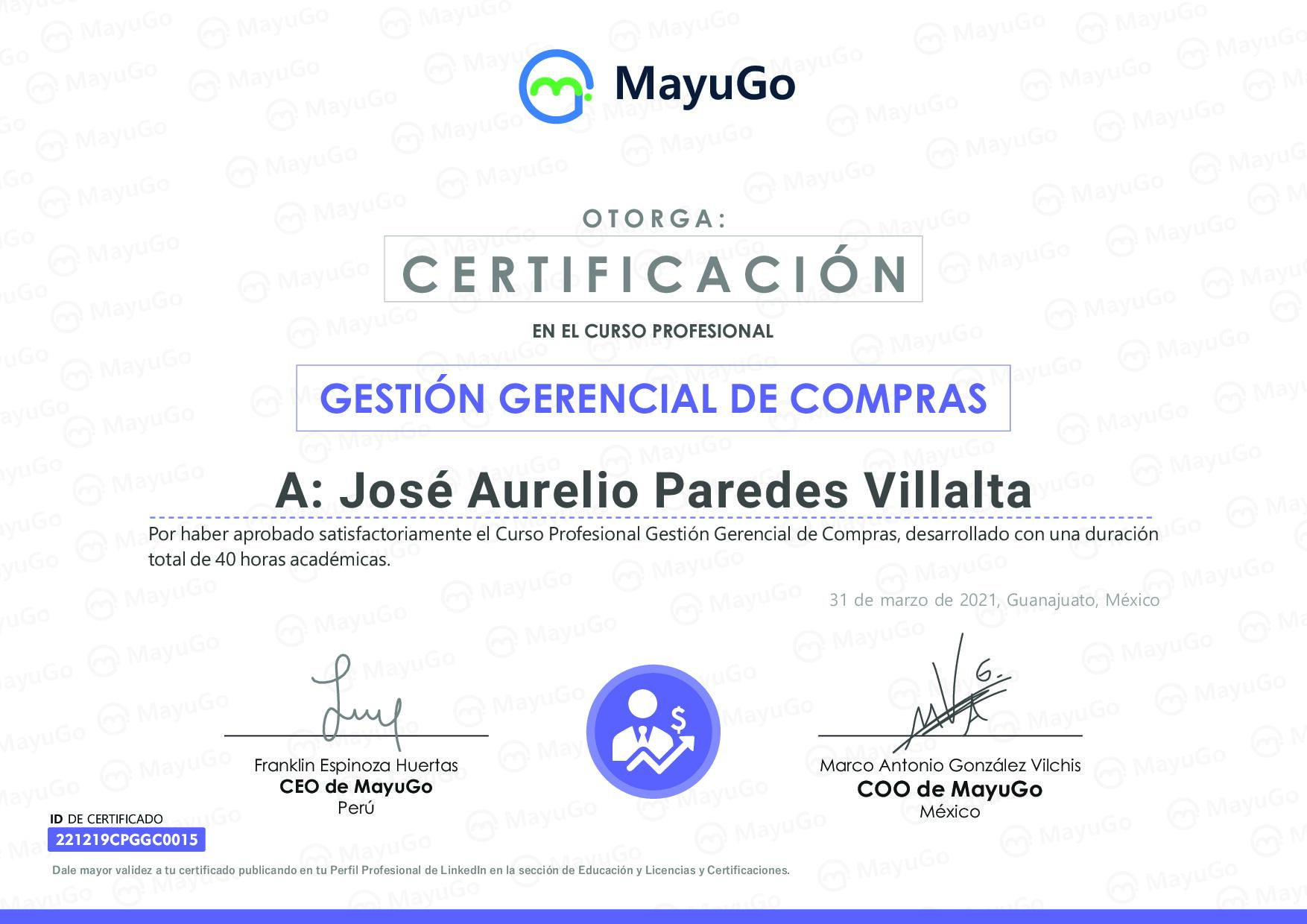 Certificado