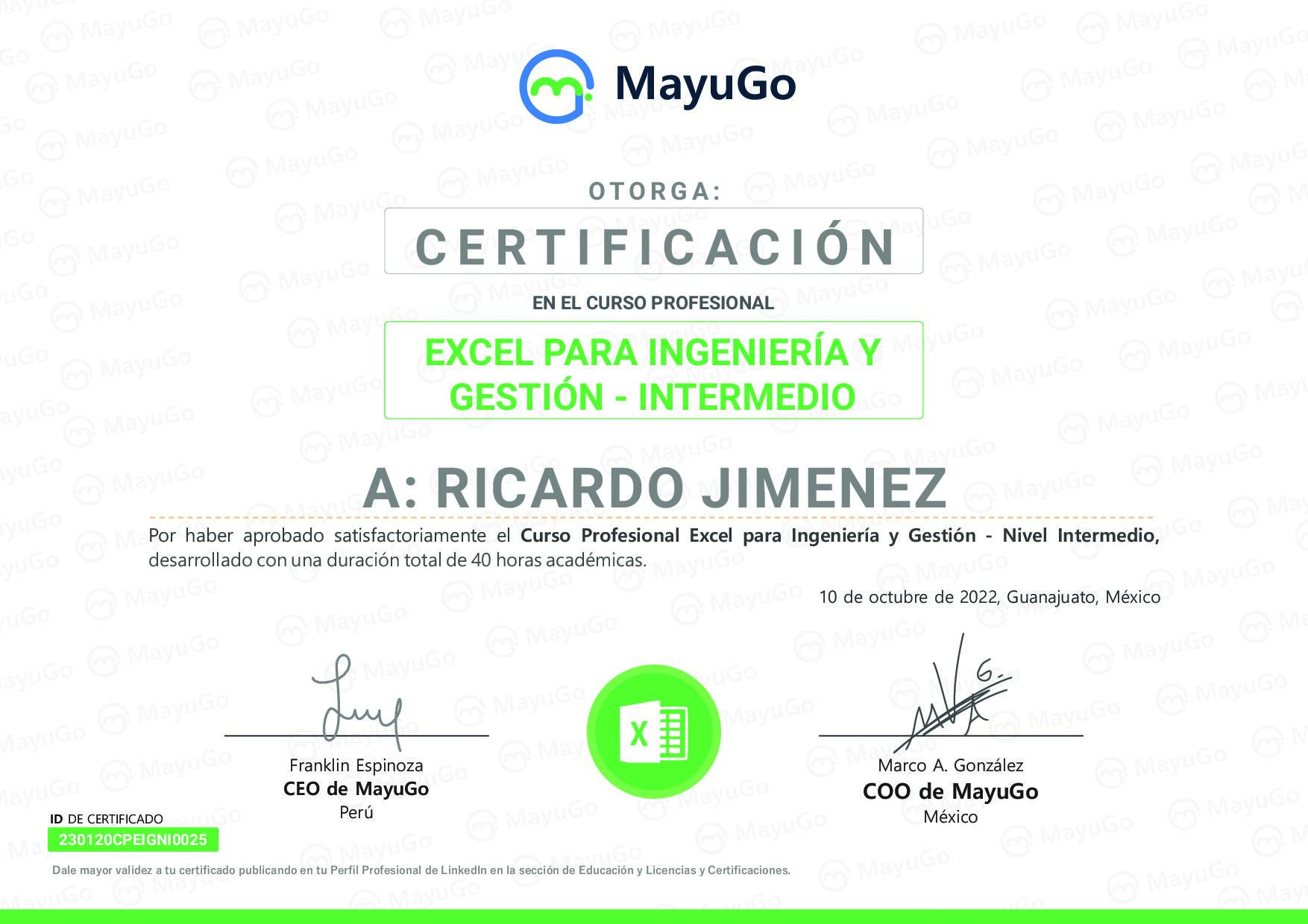 Certificado