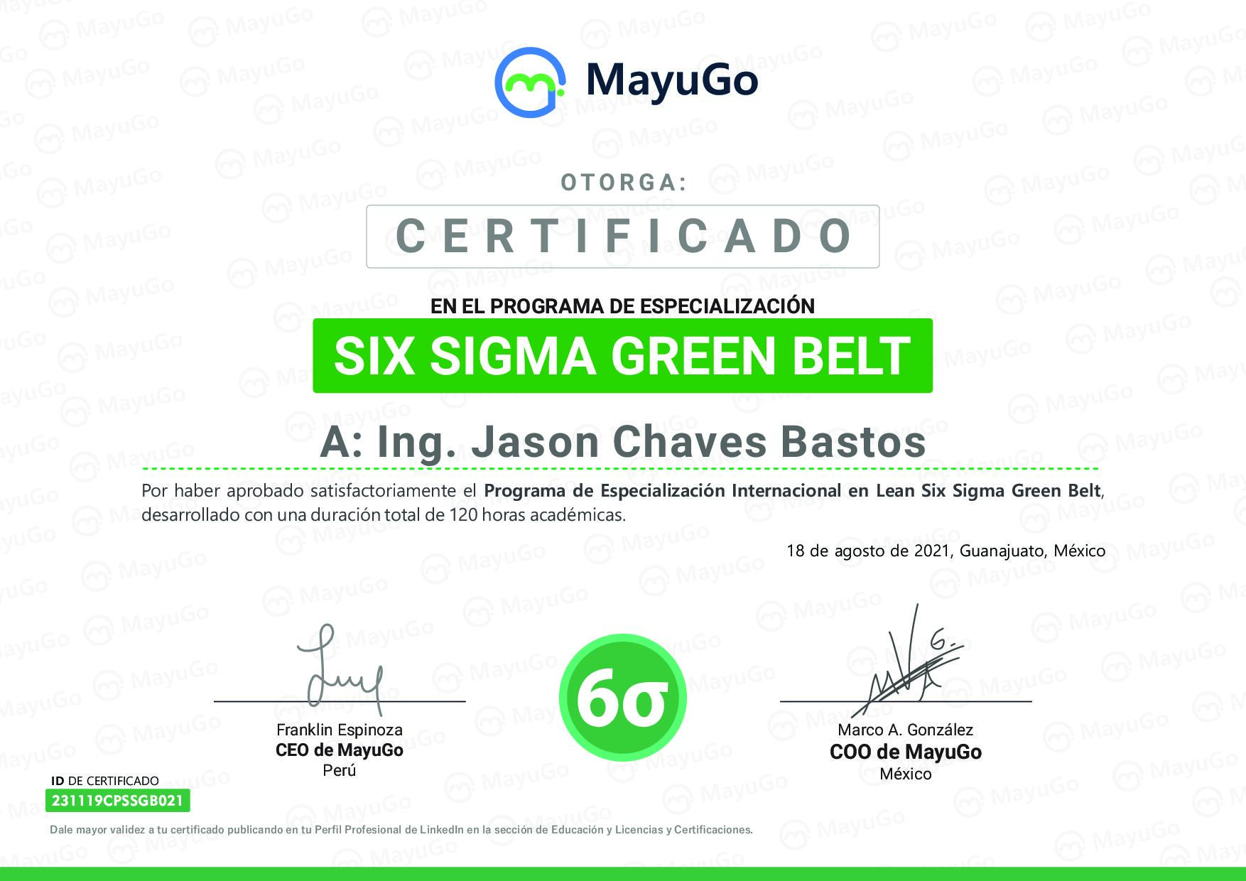 Certificado