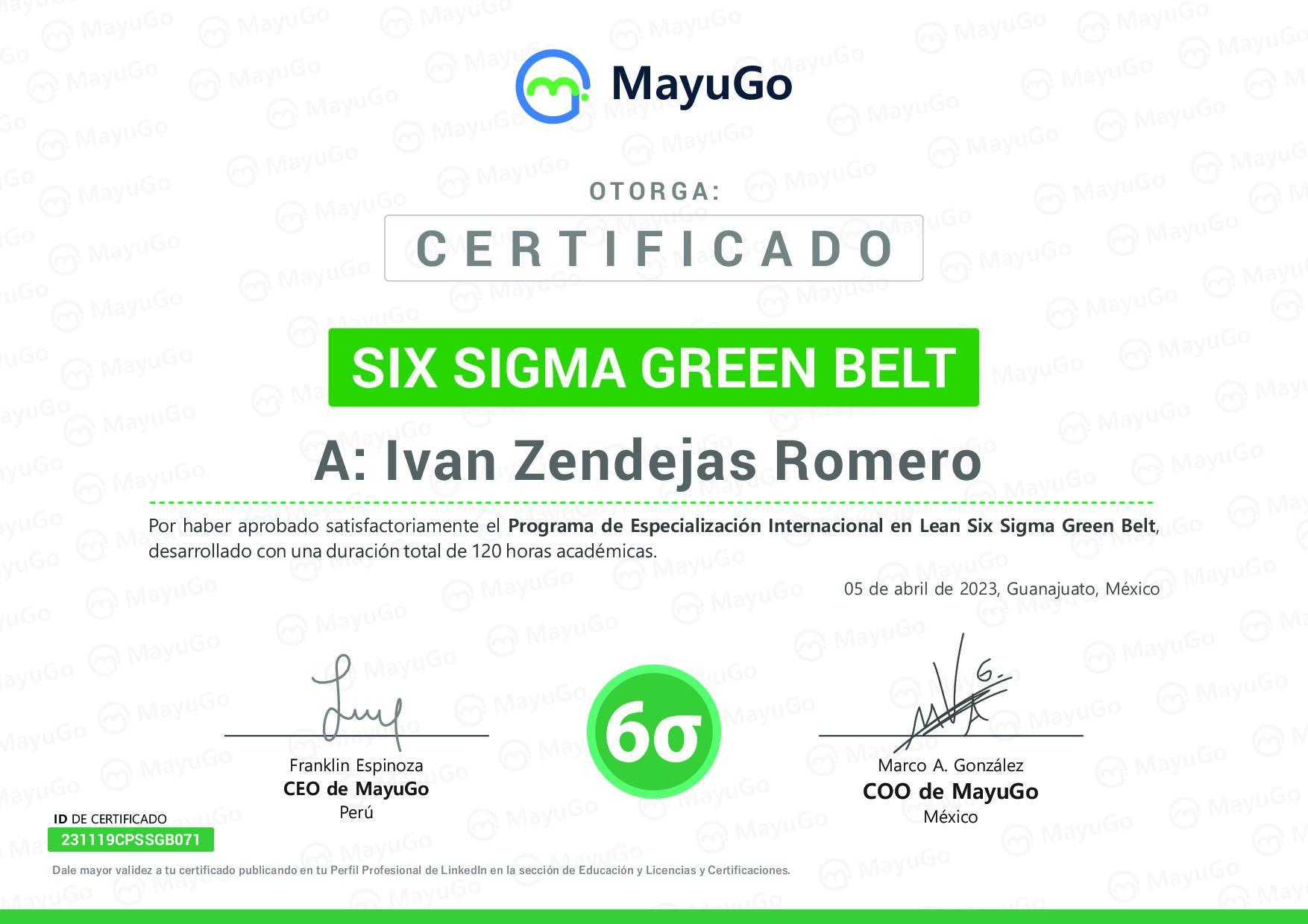 Certificado