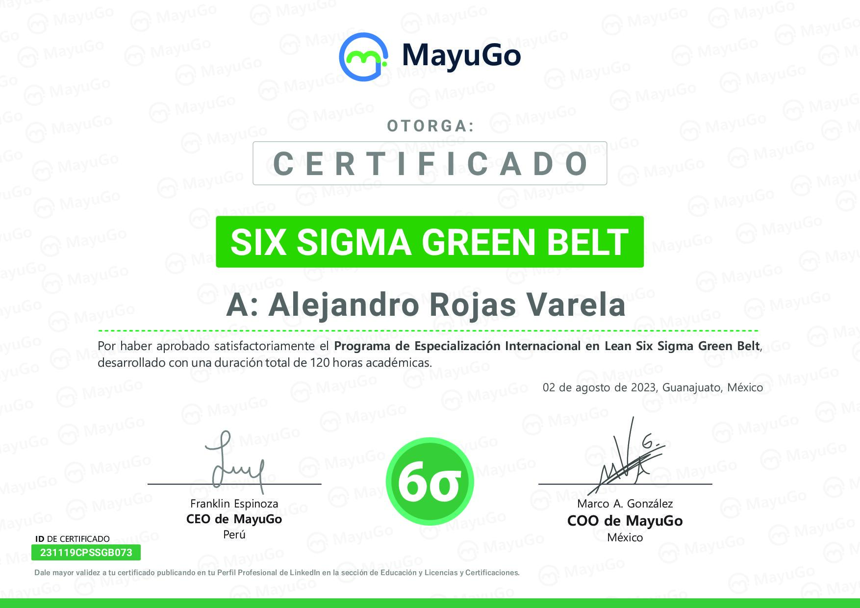 Certificado