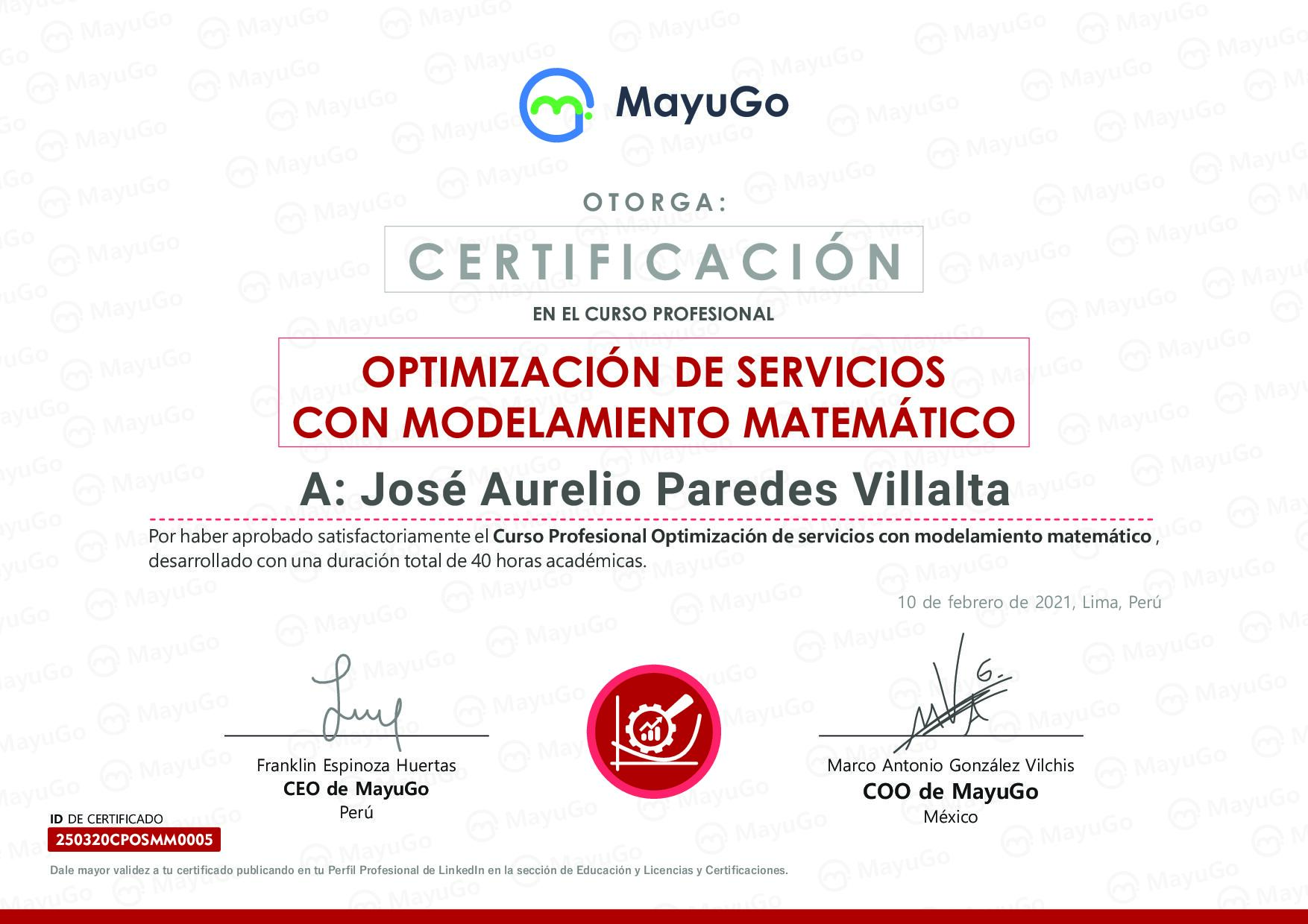 Certificado