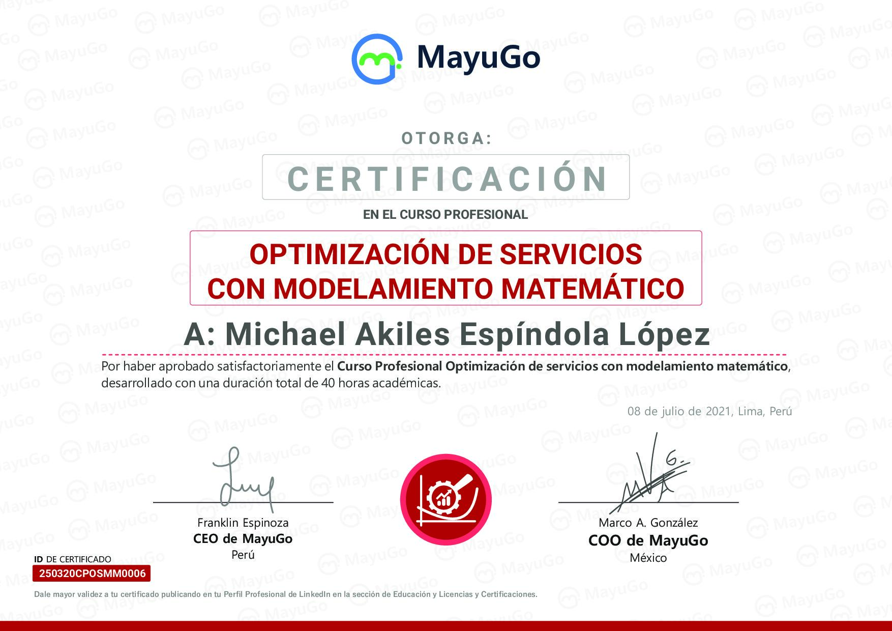 Certificado