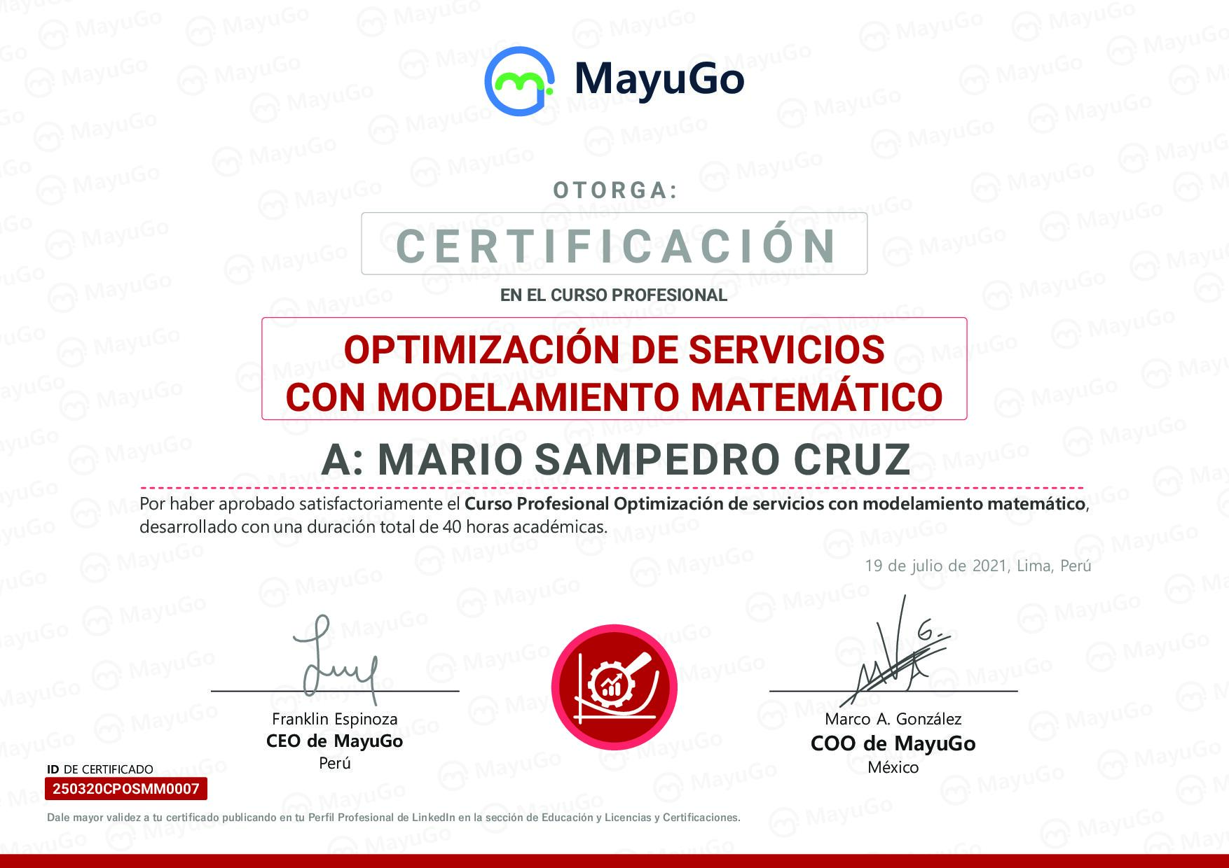 Certificado