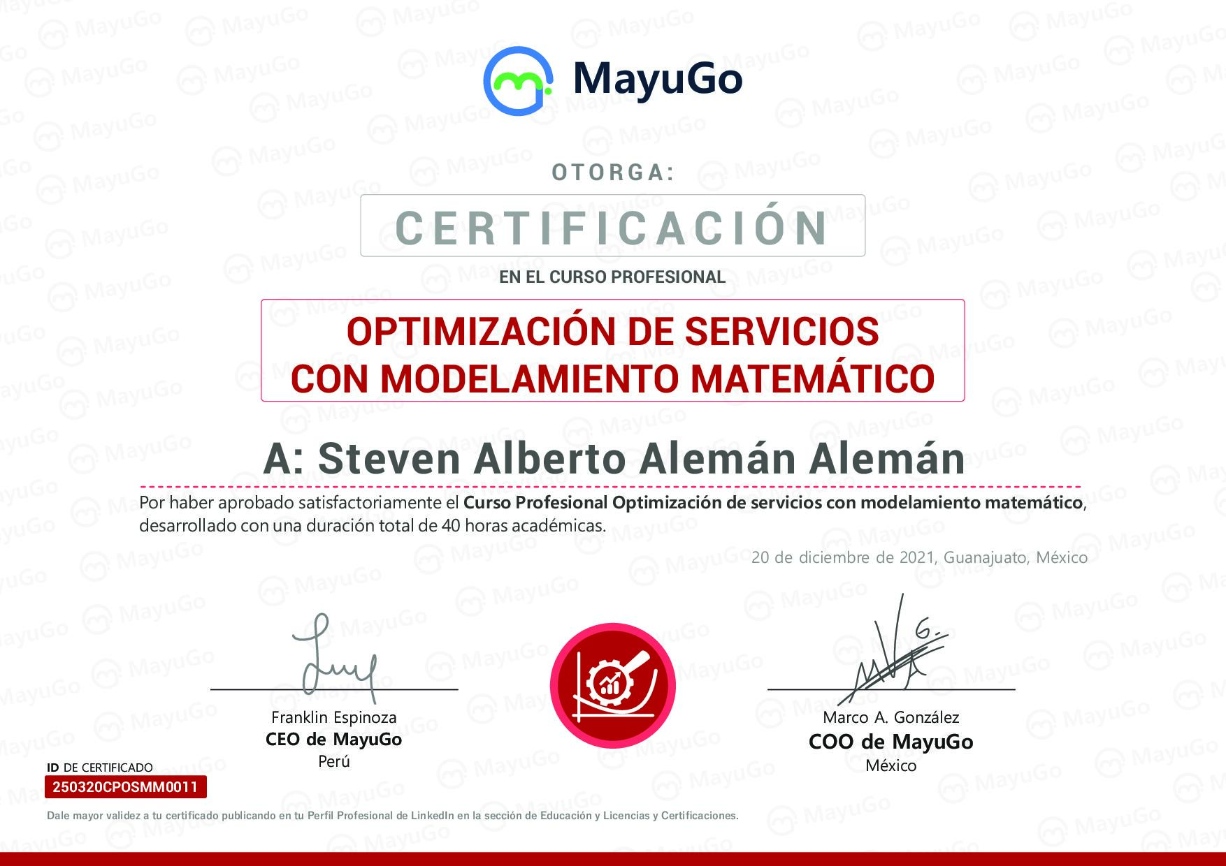 Certificado