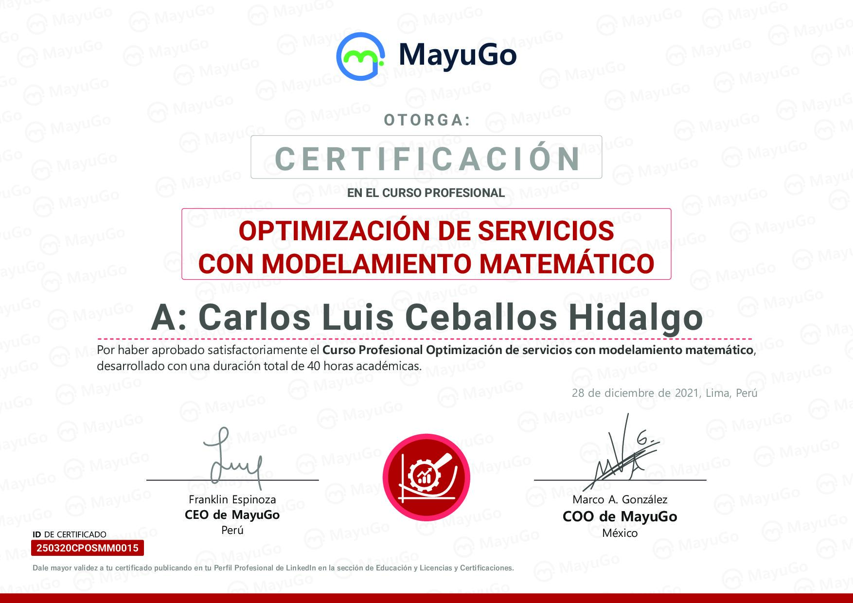 Certificado