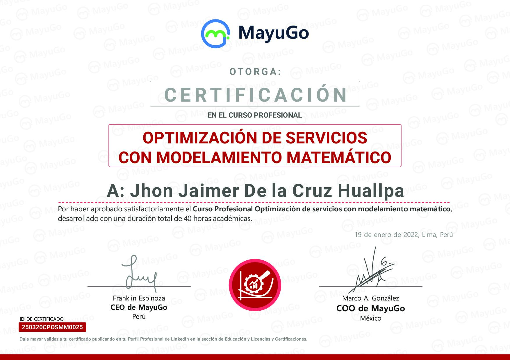 Certificado