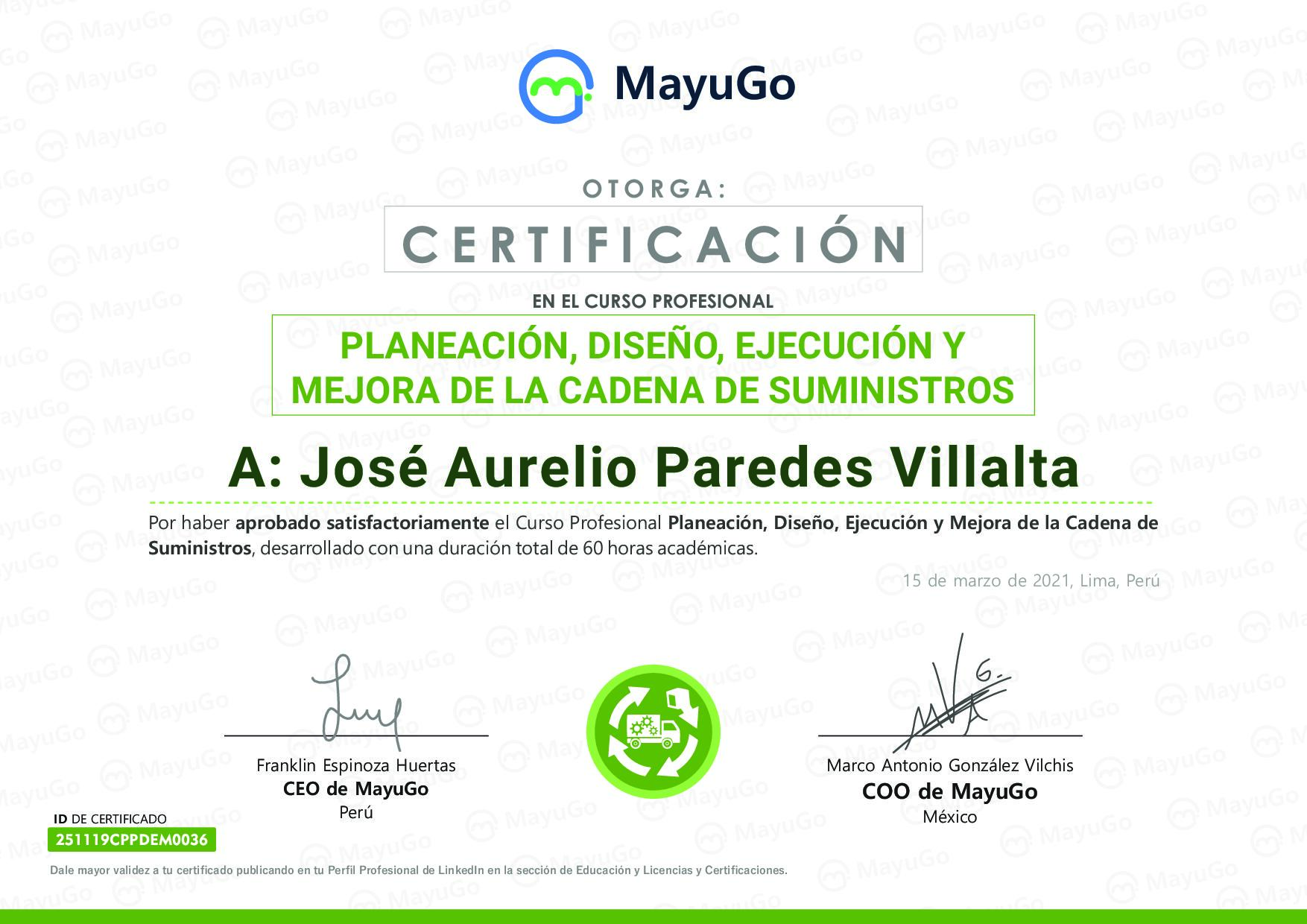 Certificado