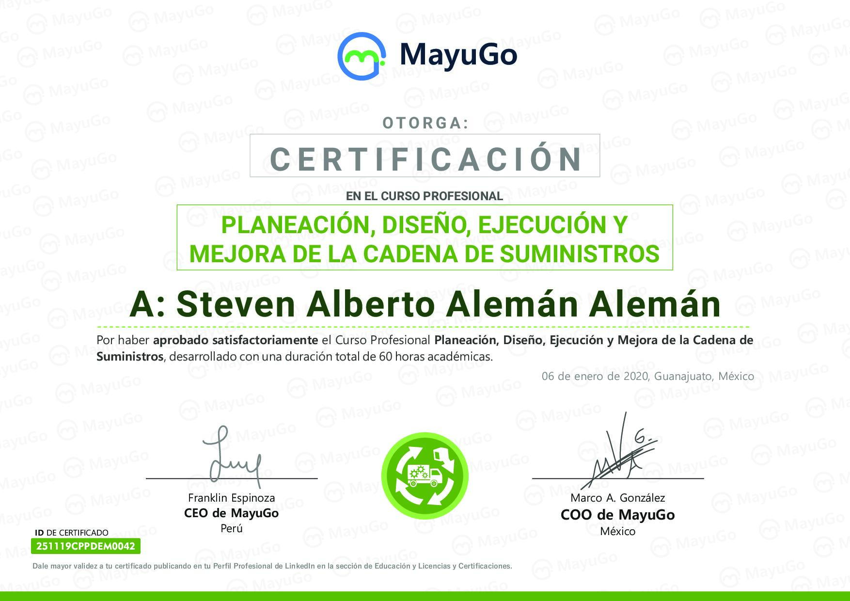 Certificado