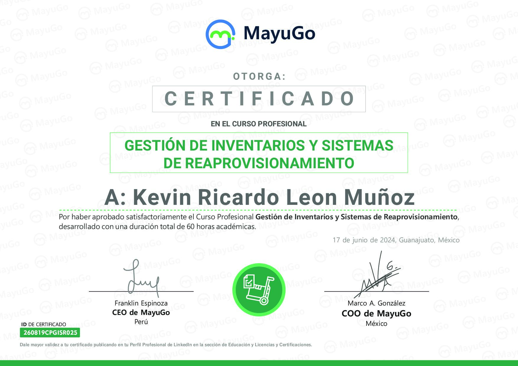 Certificado