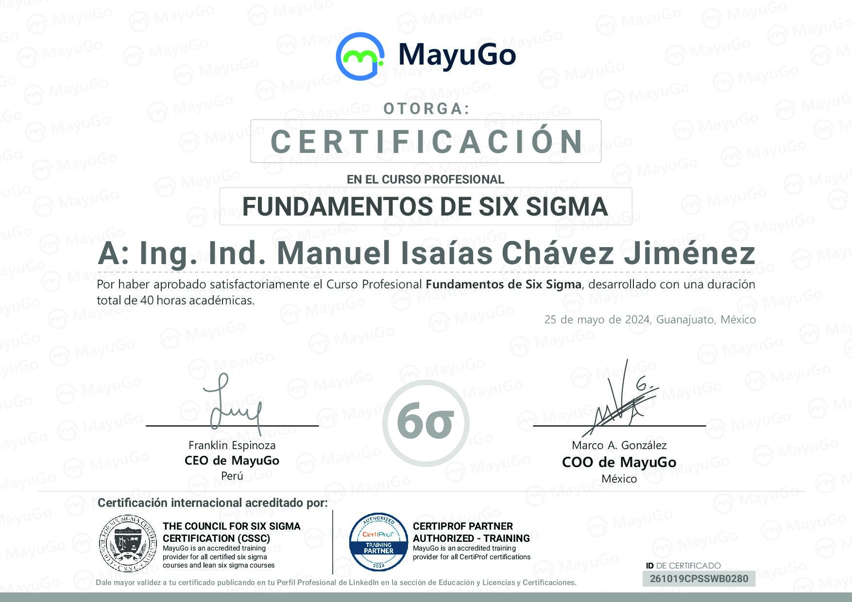 Certificado