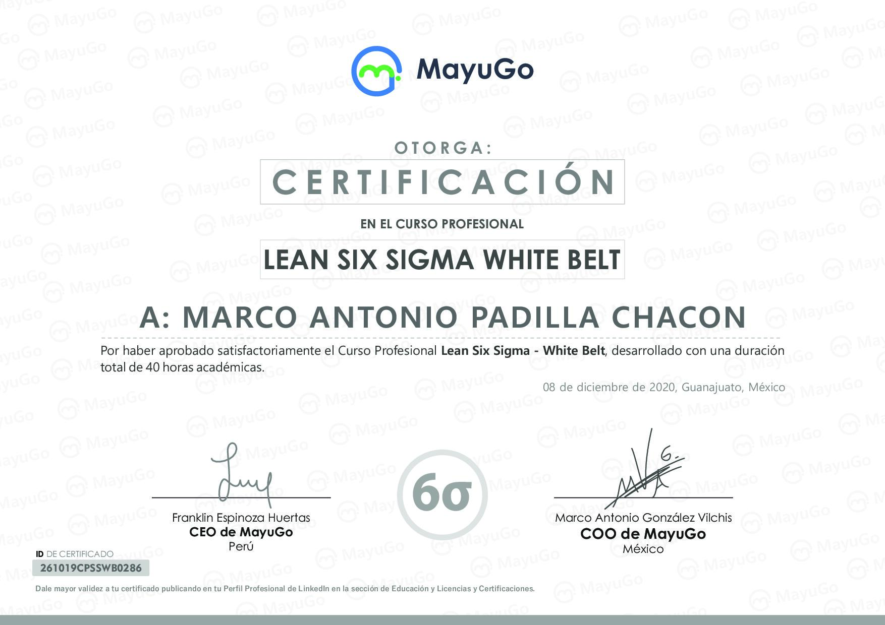 Certificado