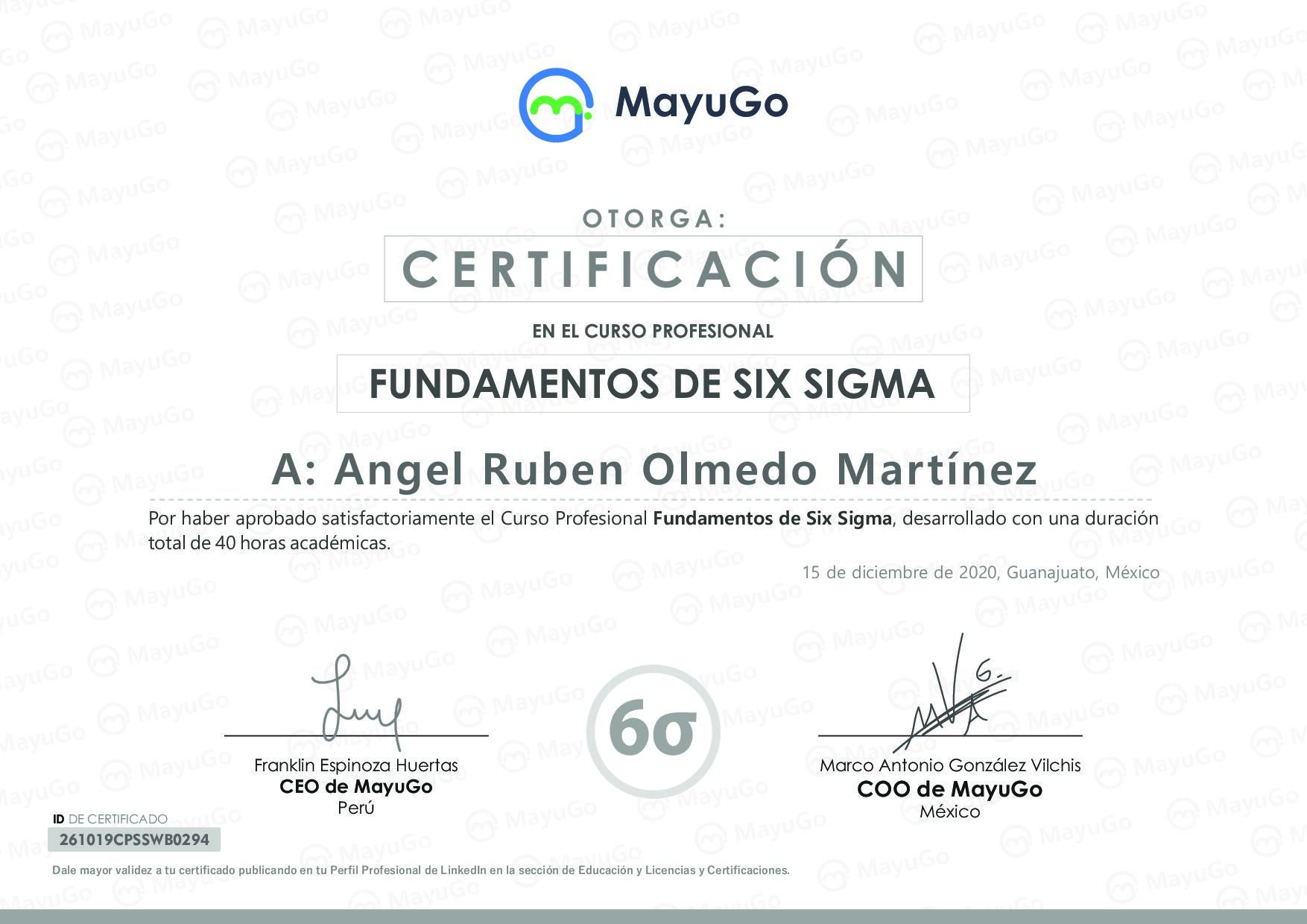 Certificado