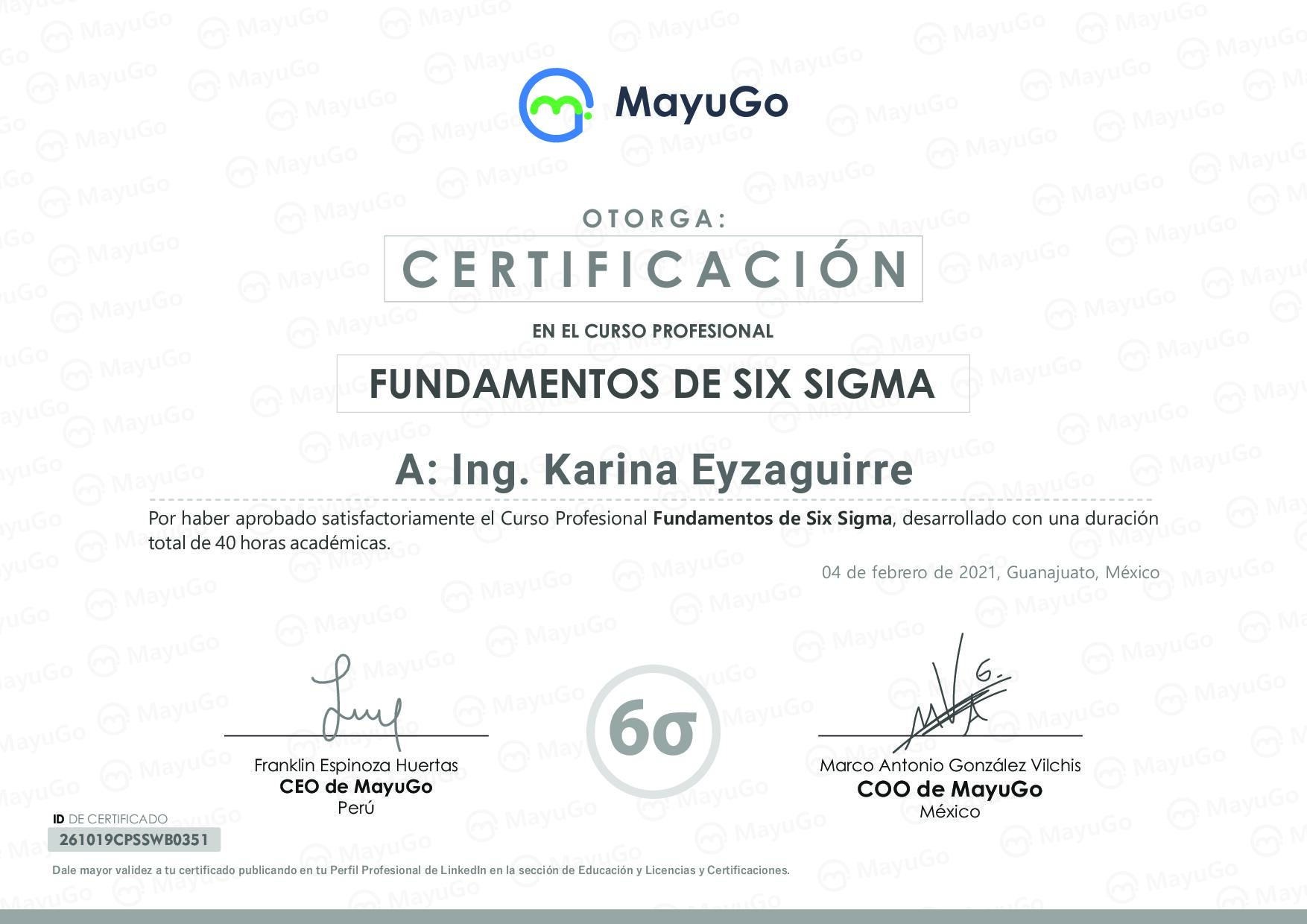Certificado
