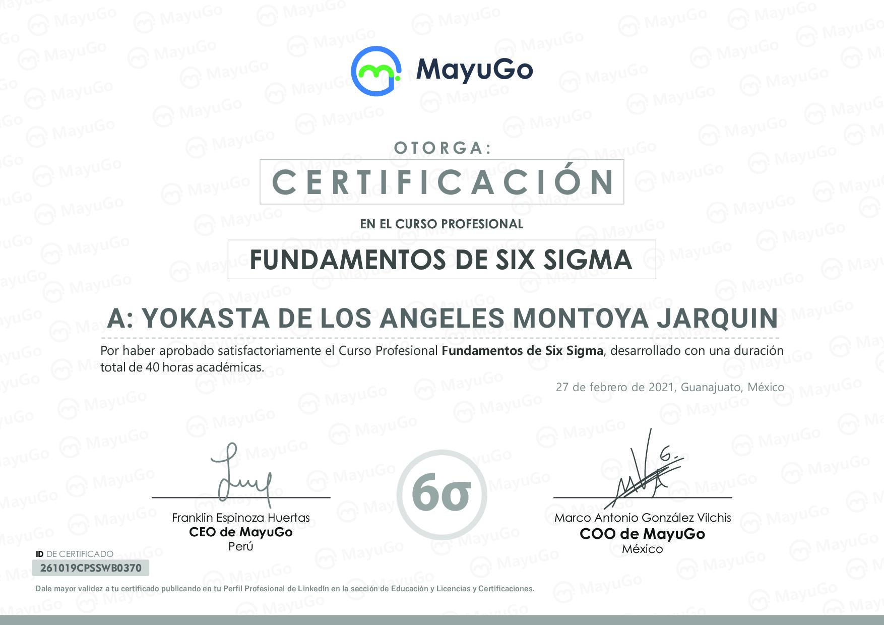 Certificado