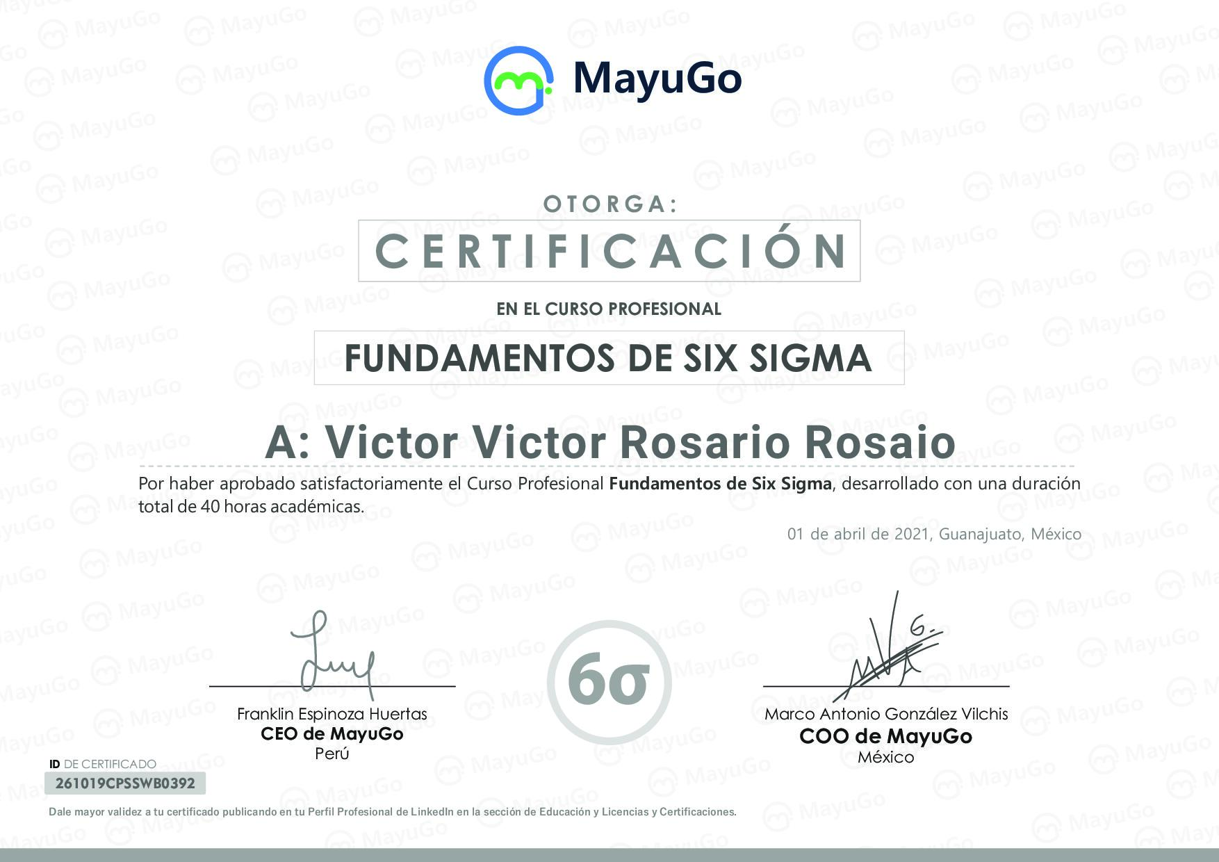 Certificado