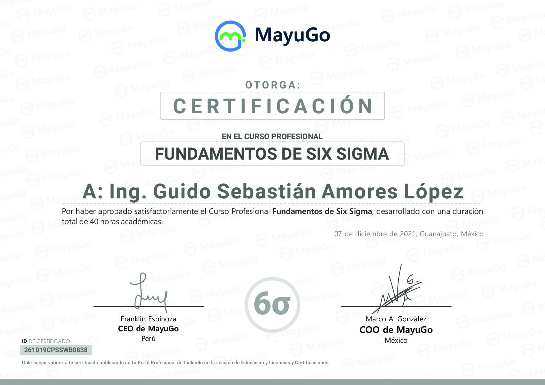 Certificado