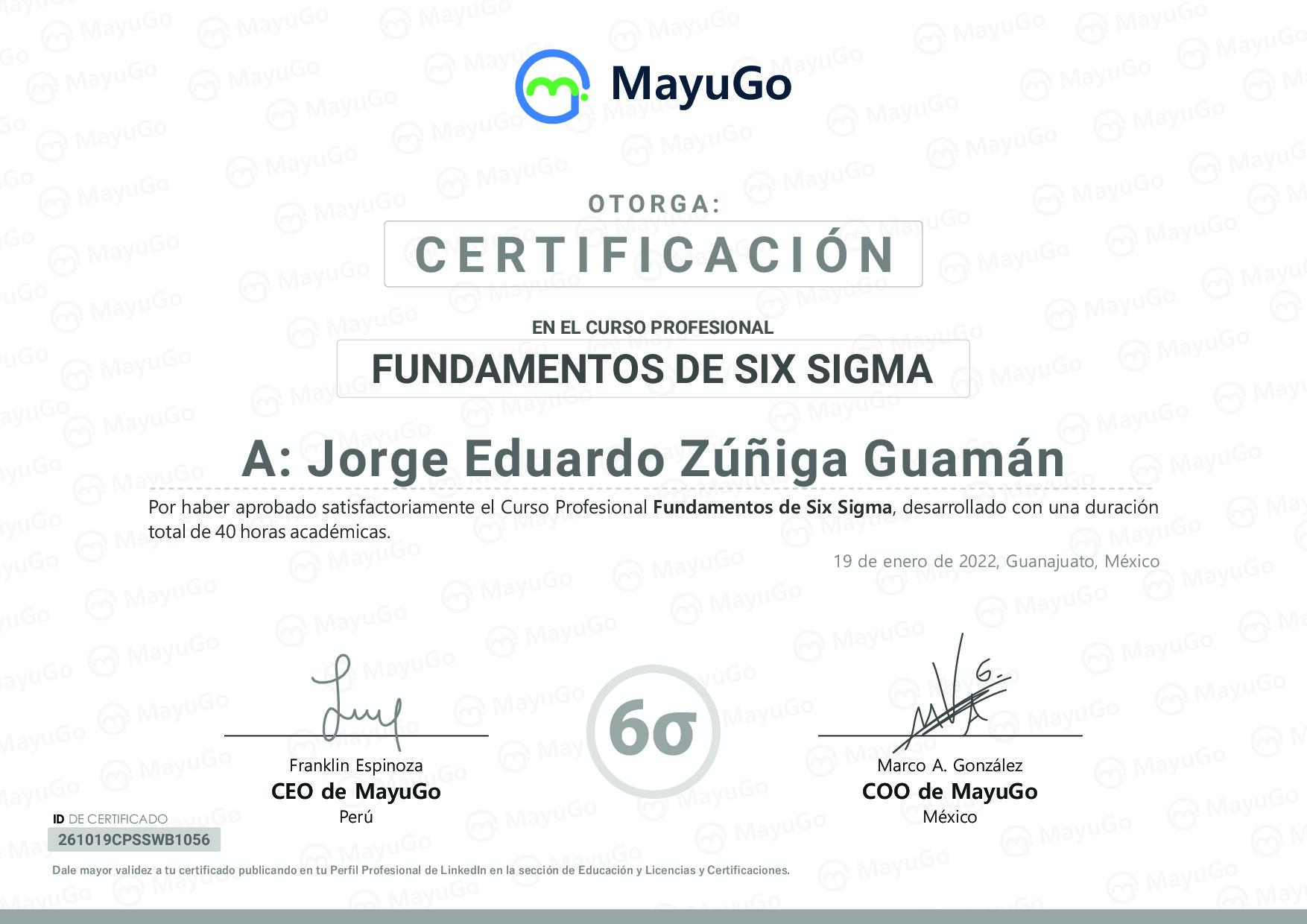 Certificado