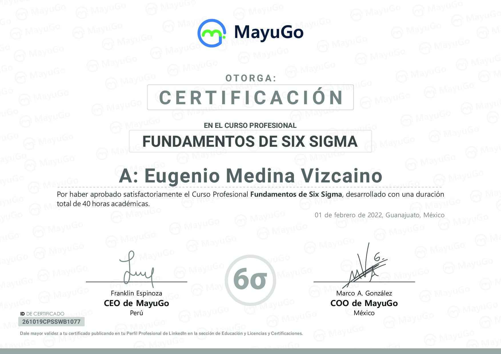 Certificado