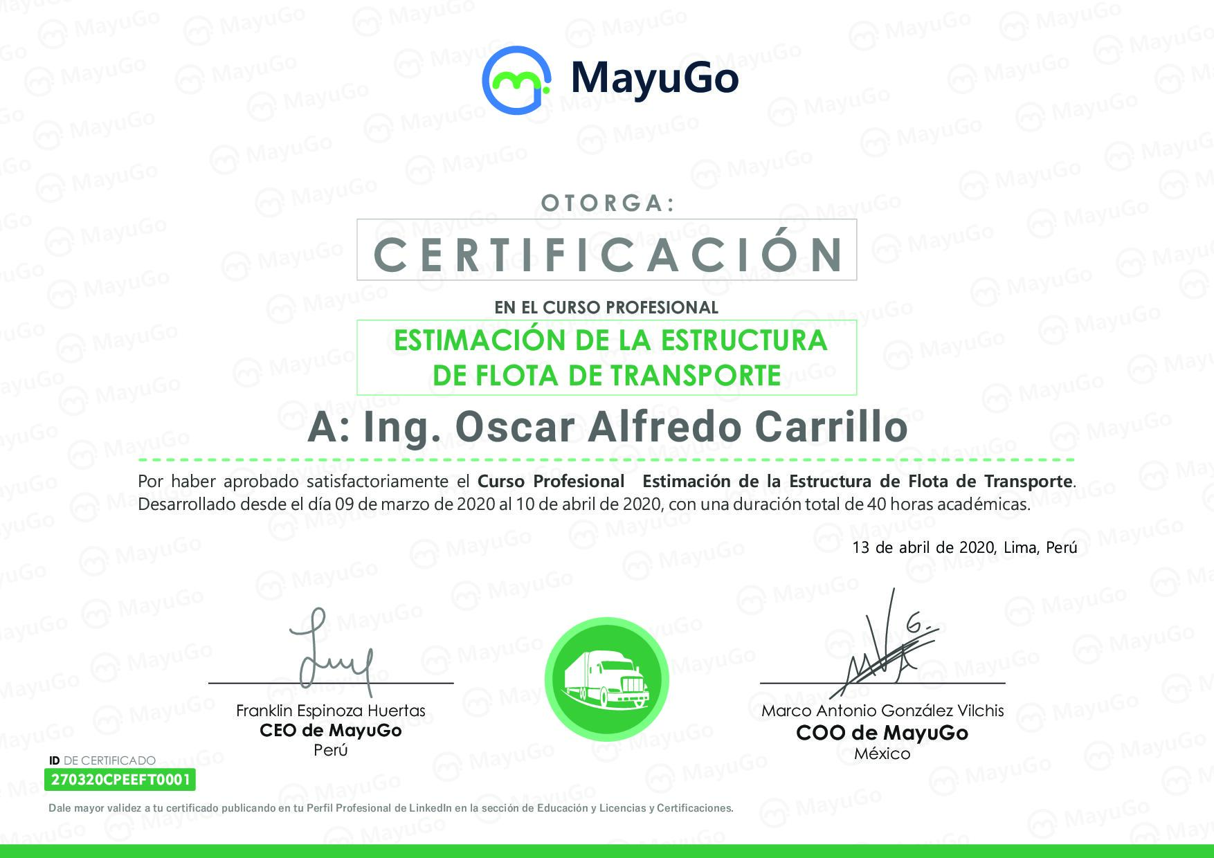 Certificado