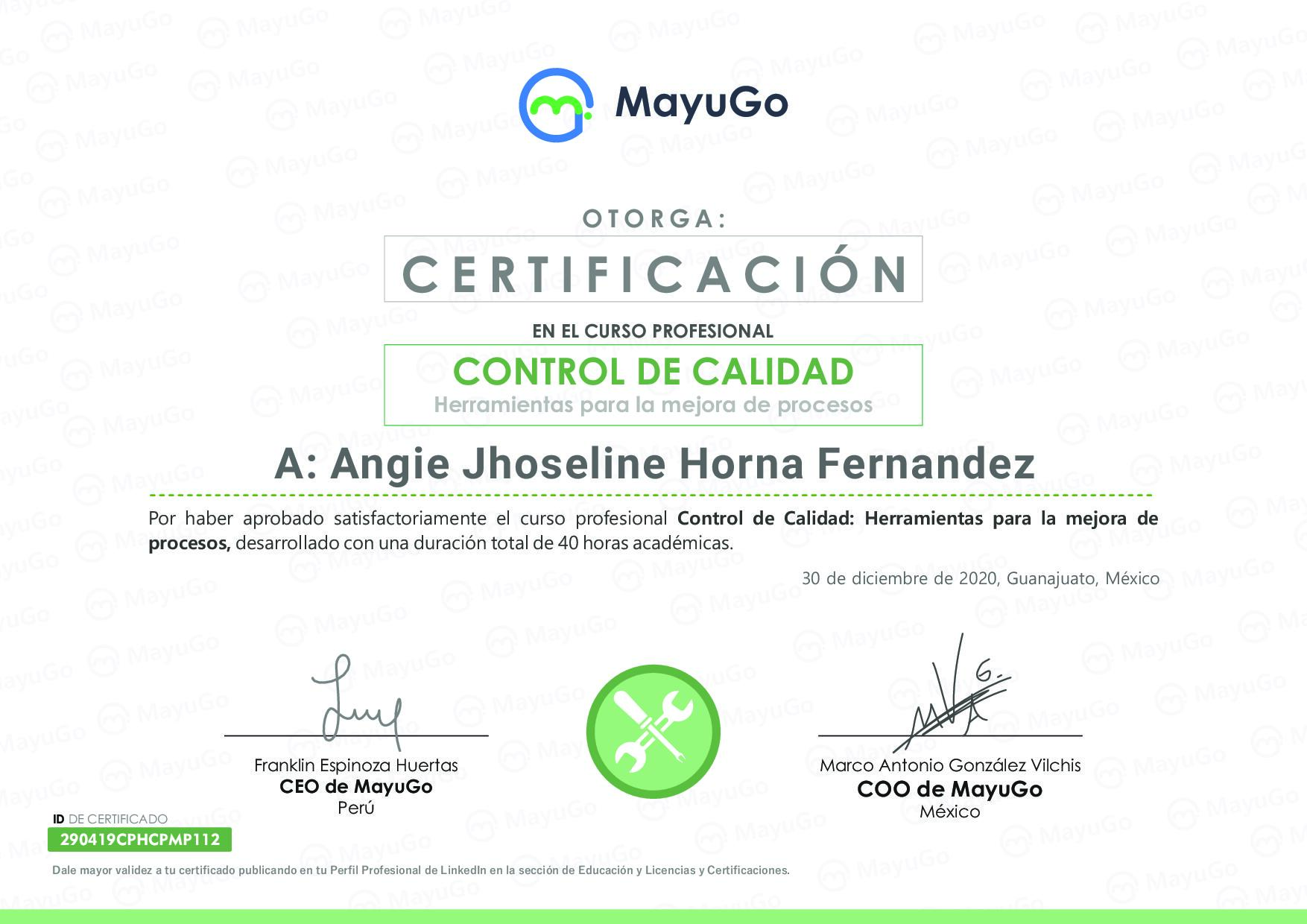 Certificado