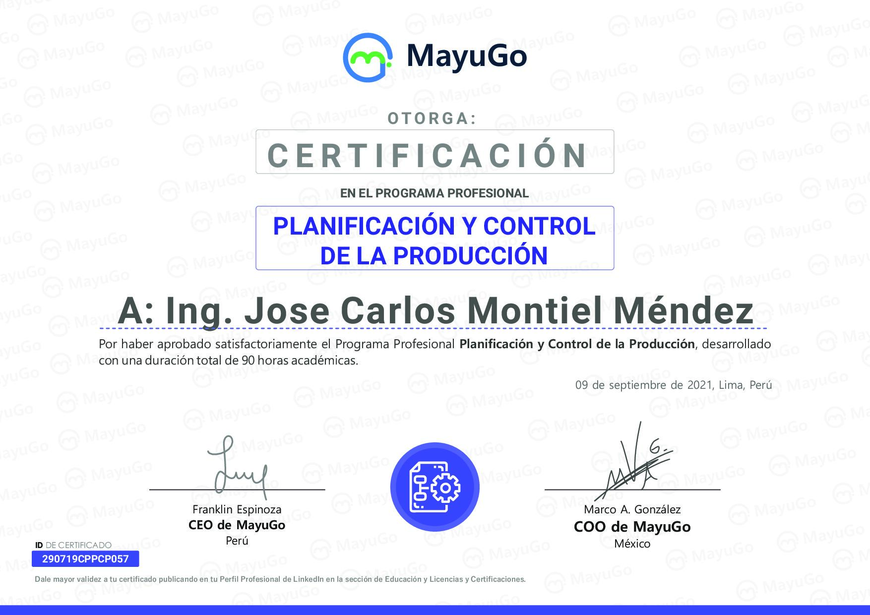 Certificado