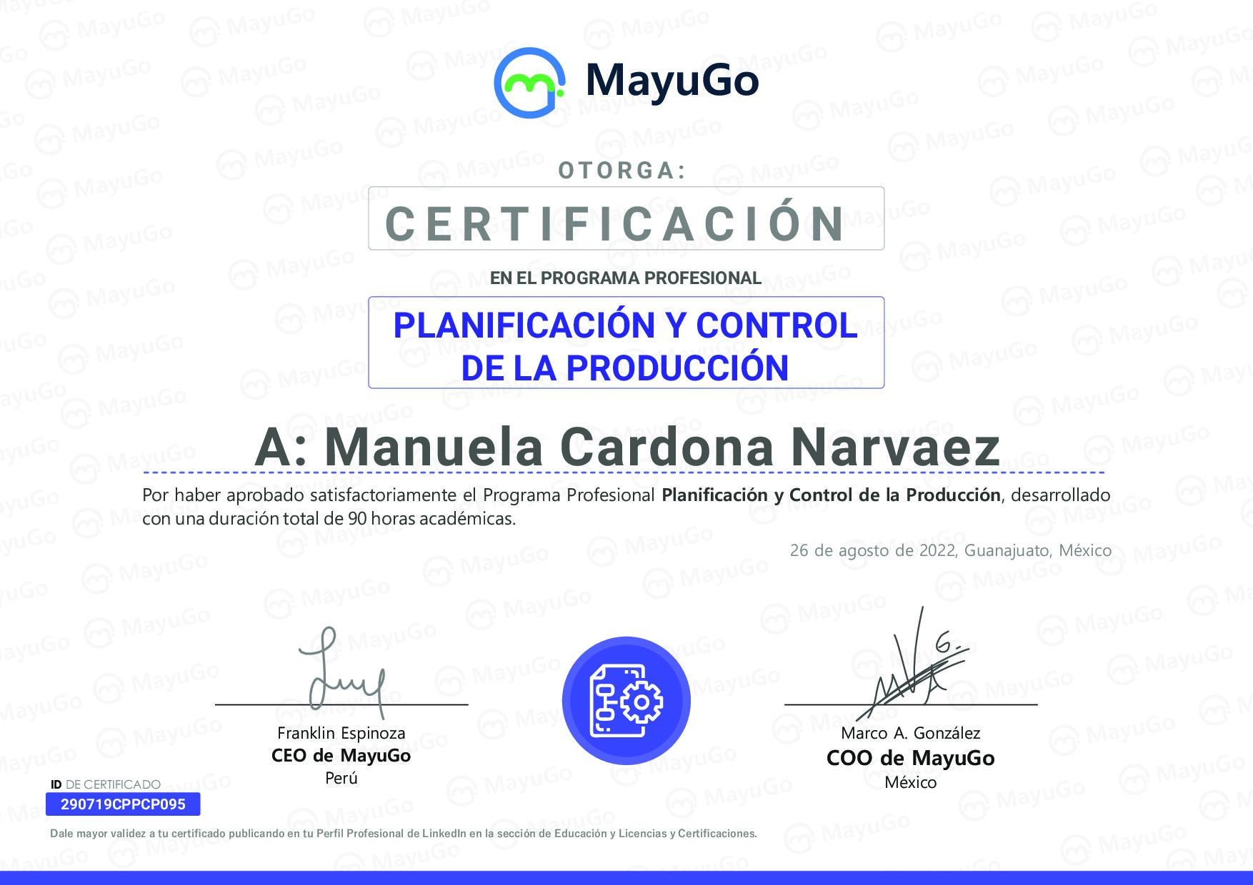 Certificado
