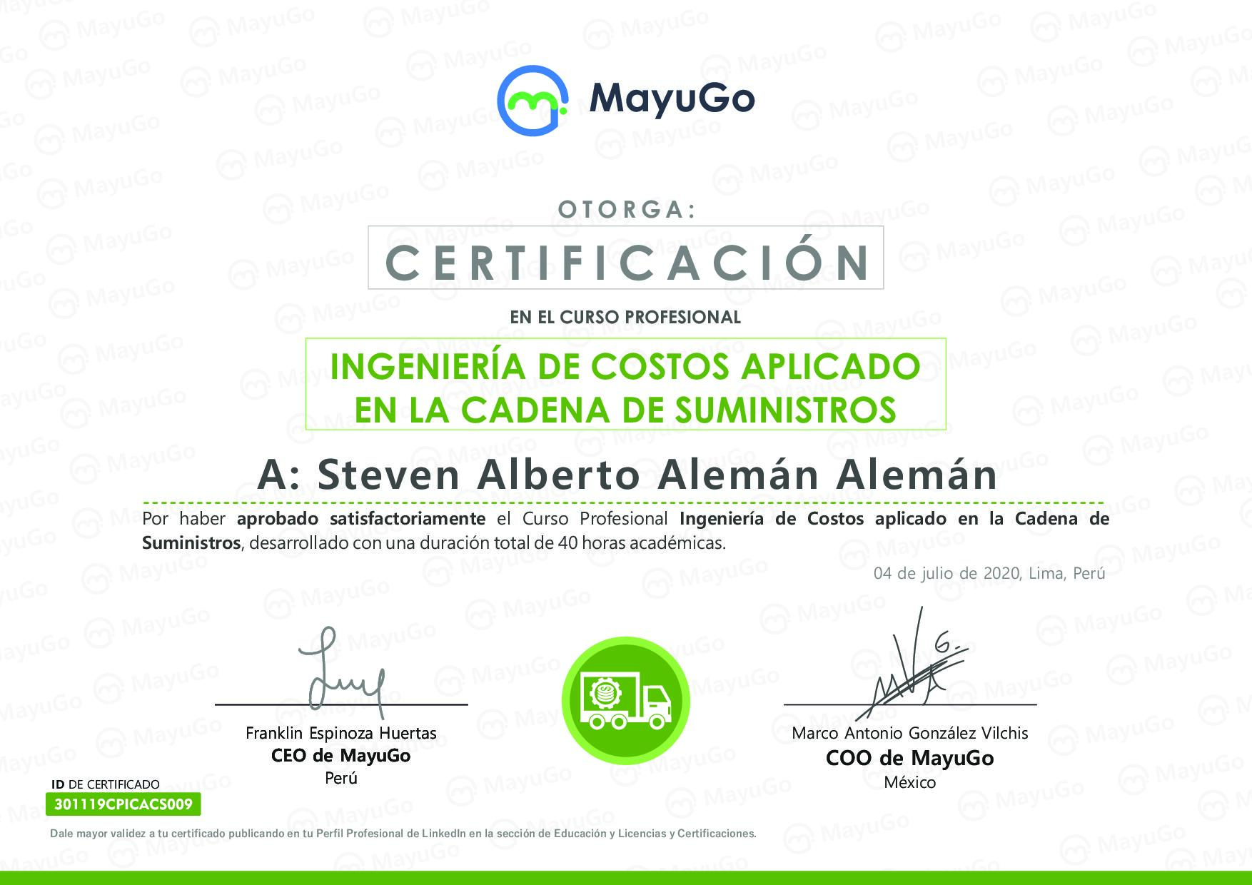 Certificado