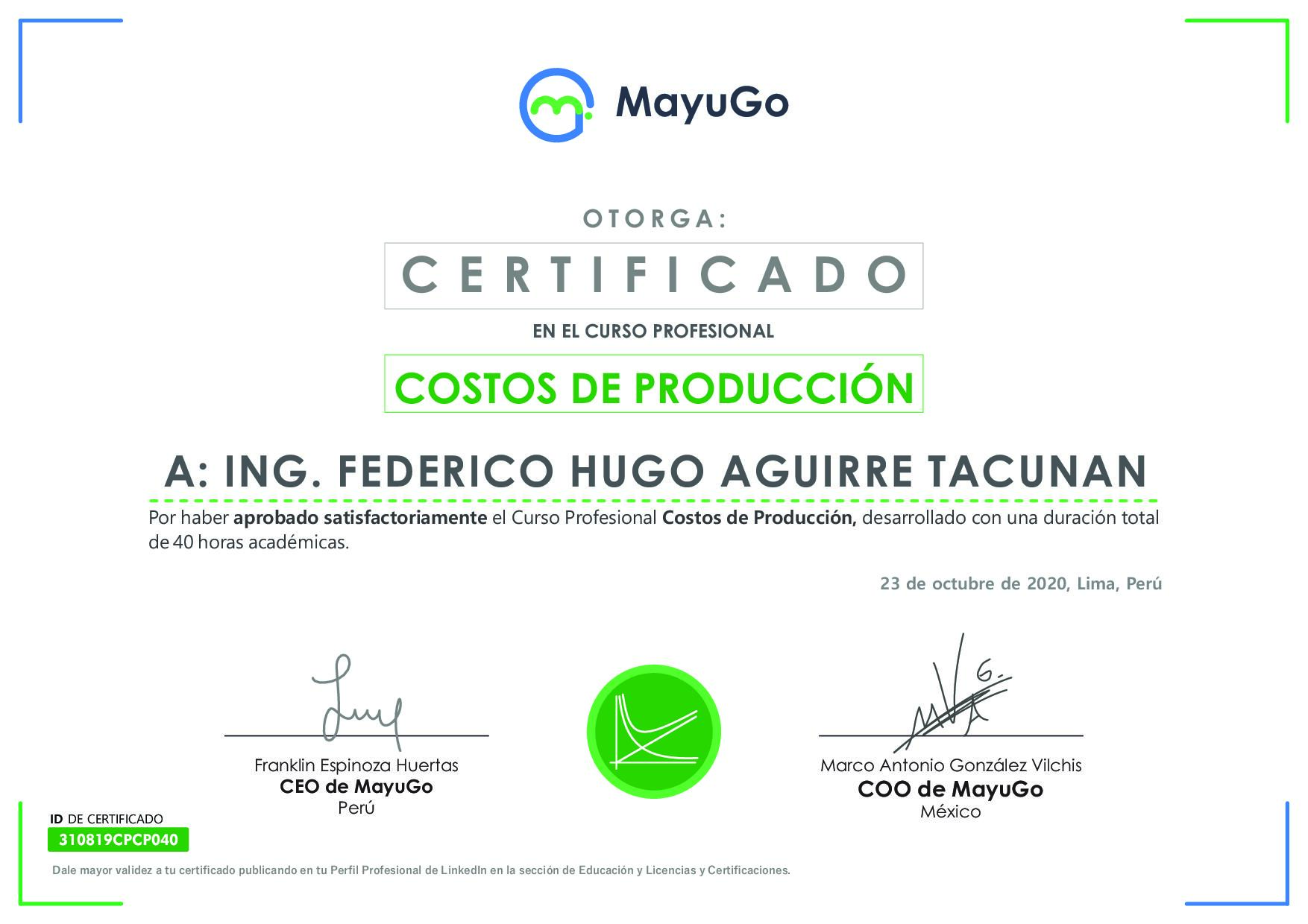Certificado